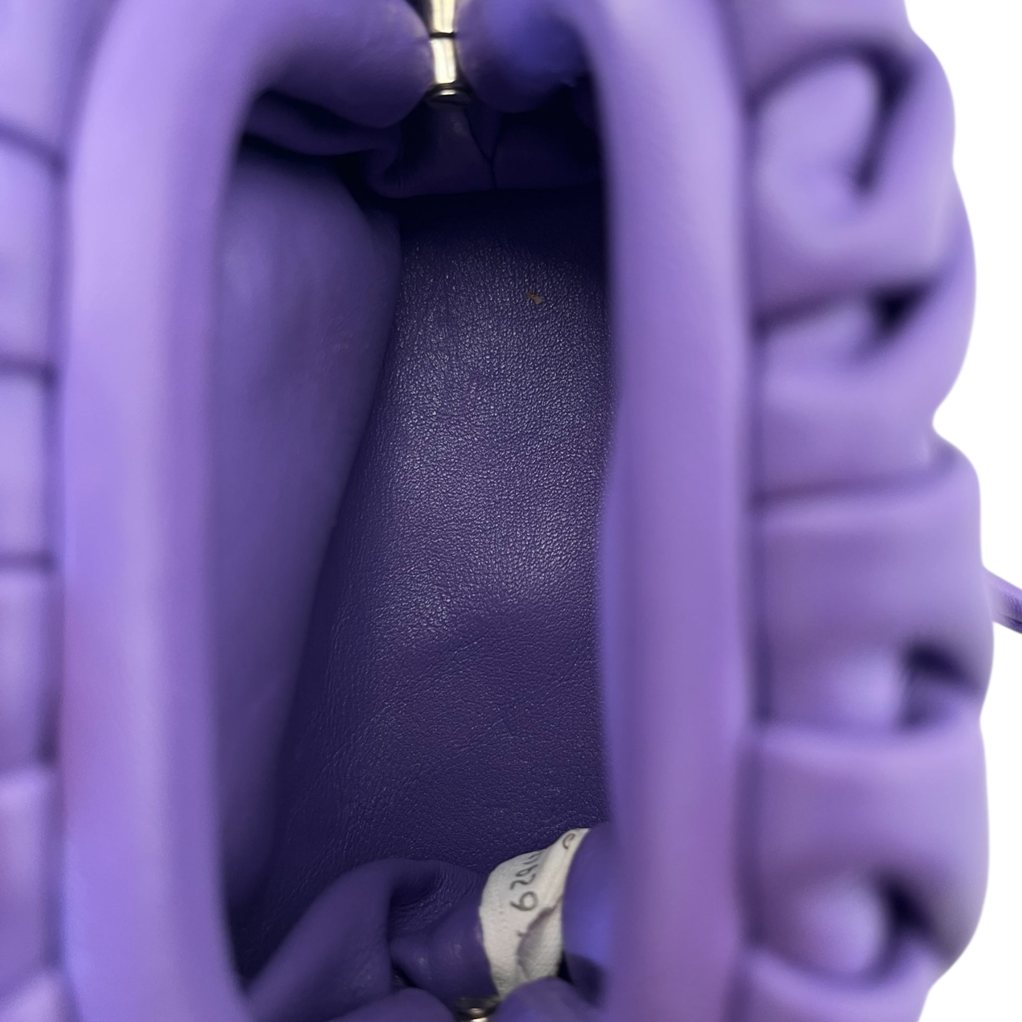 BOTTEGA VENETA/Clutch Bag/Leather/PPL/small clam shell view 4