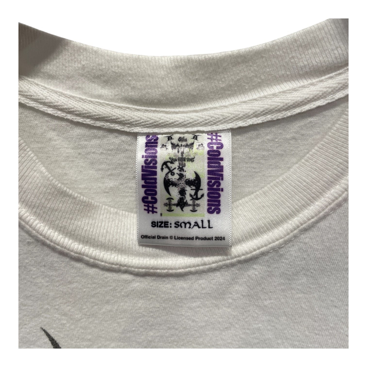 BLADEE /T-Shirt/S/Cotton/WHT/COLD VISIONS 2024 view 3
