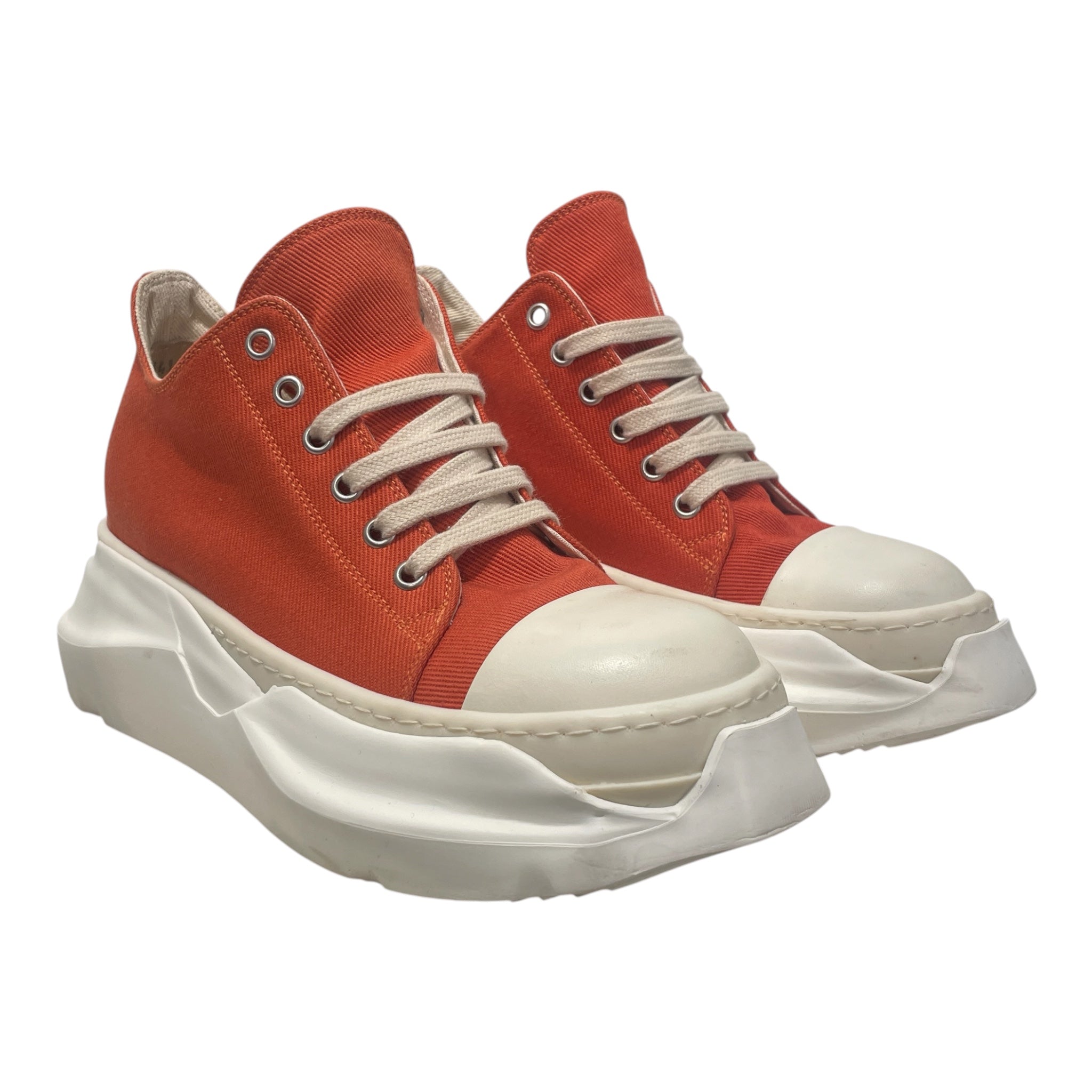 RICK OWENS DRKSHDW/Low-Sneakers/EU 37/Cotton/ORN/Abstract Low view 1