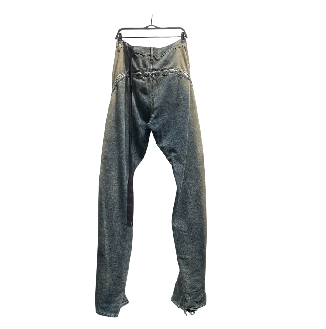 RICK OWENS DRKSHDW/Pants/31/Denim/IDG/BANNAN CUT ZIPPER view 3