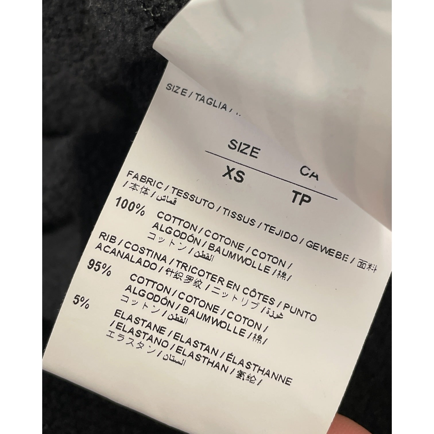 OFF-WHITE/Hoodie/XS/Cotton/BLK/Global Warming Black Hoodie view 4