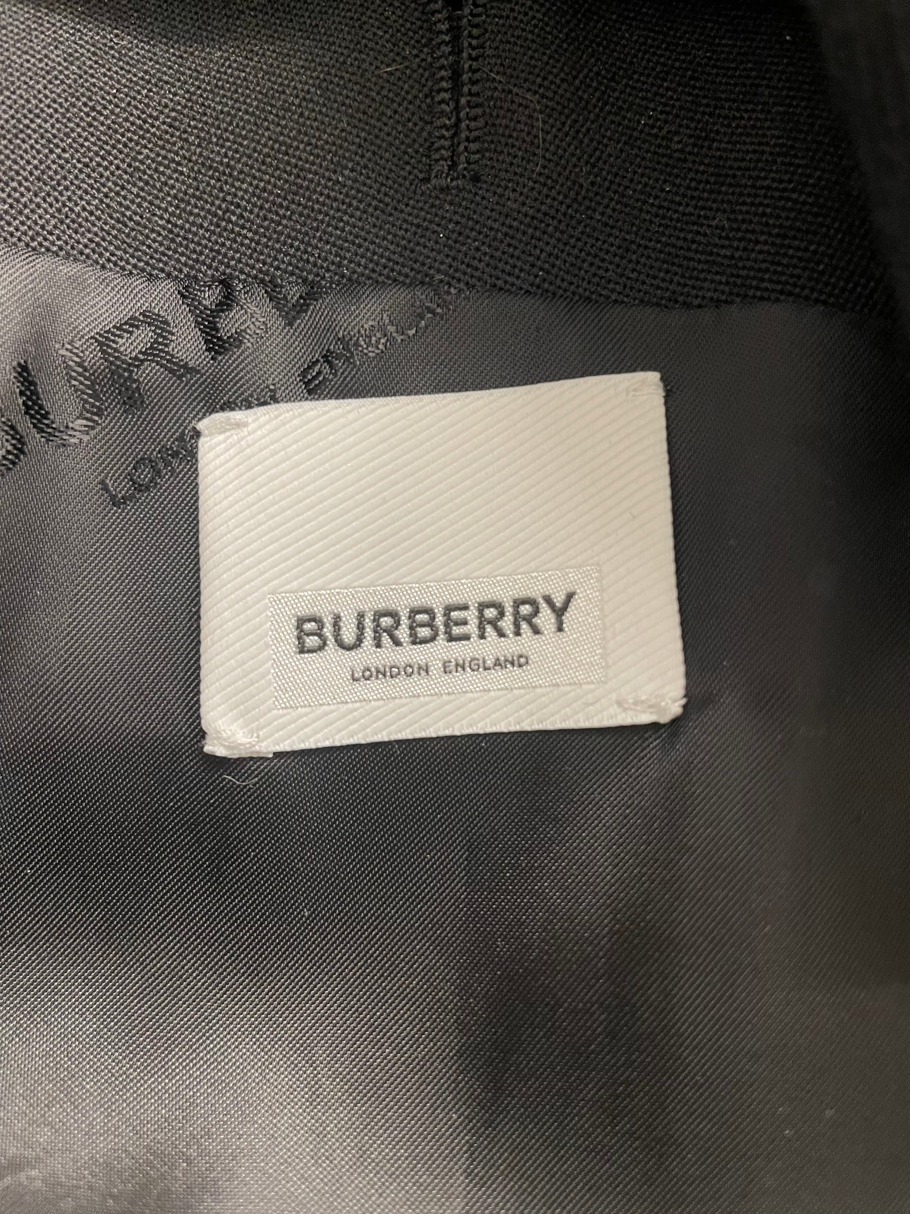 BURBERRY/Jacket/48/Wool/BLK/CRYSTAL EMBELLISHED EKD JKT view 3