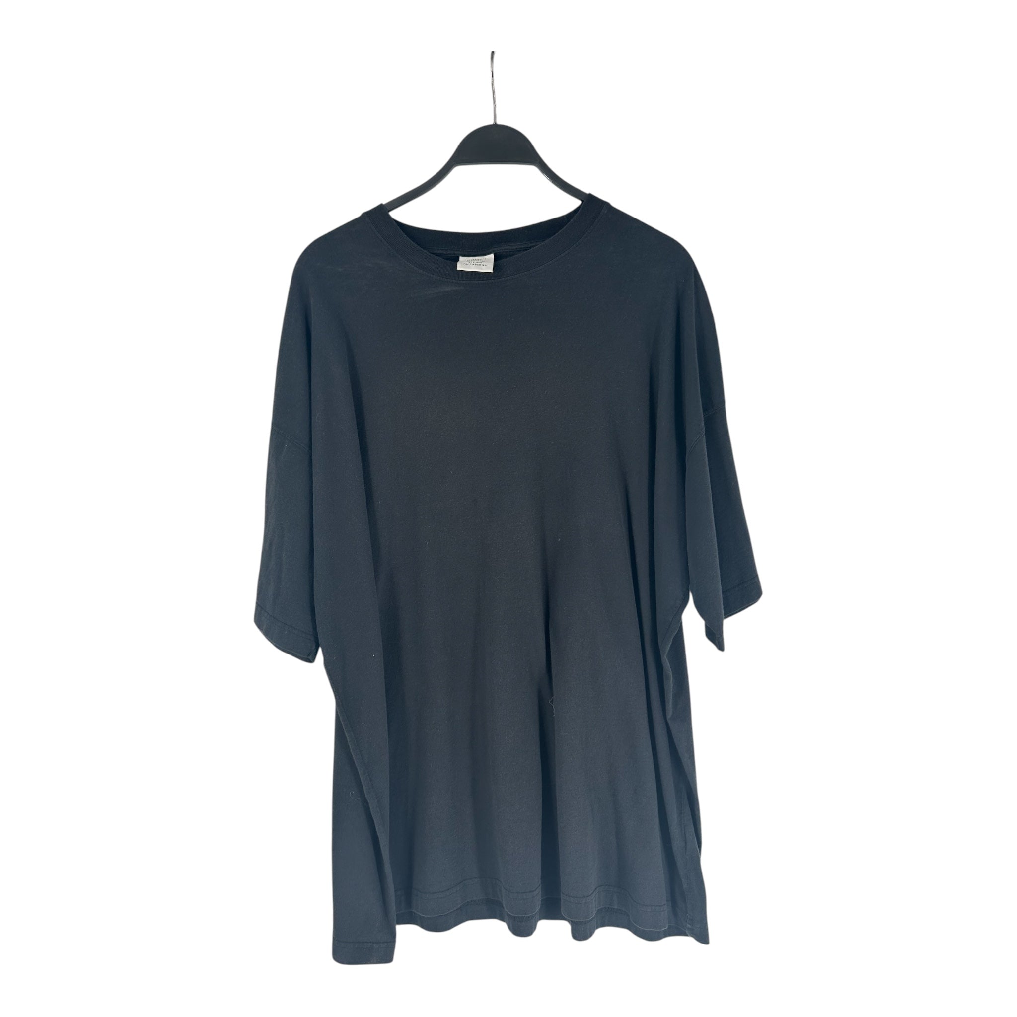 VETEMENTS/T-Shirt/S/Cotton/BLK/SS20TS001 view 1