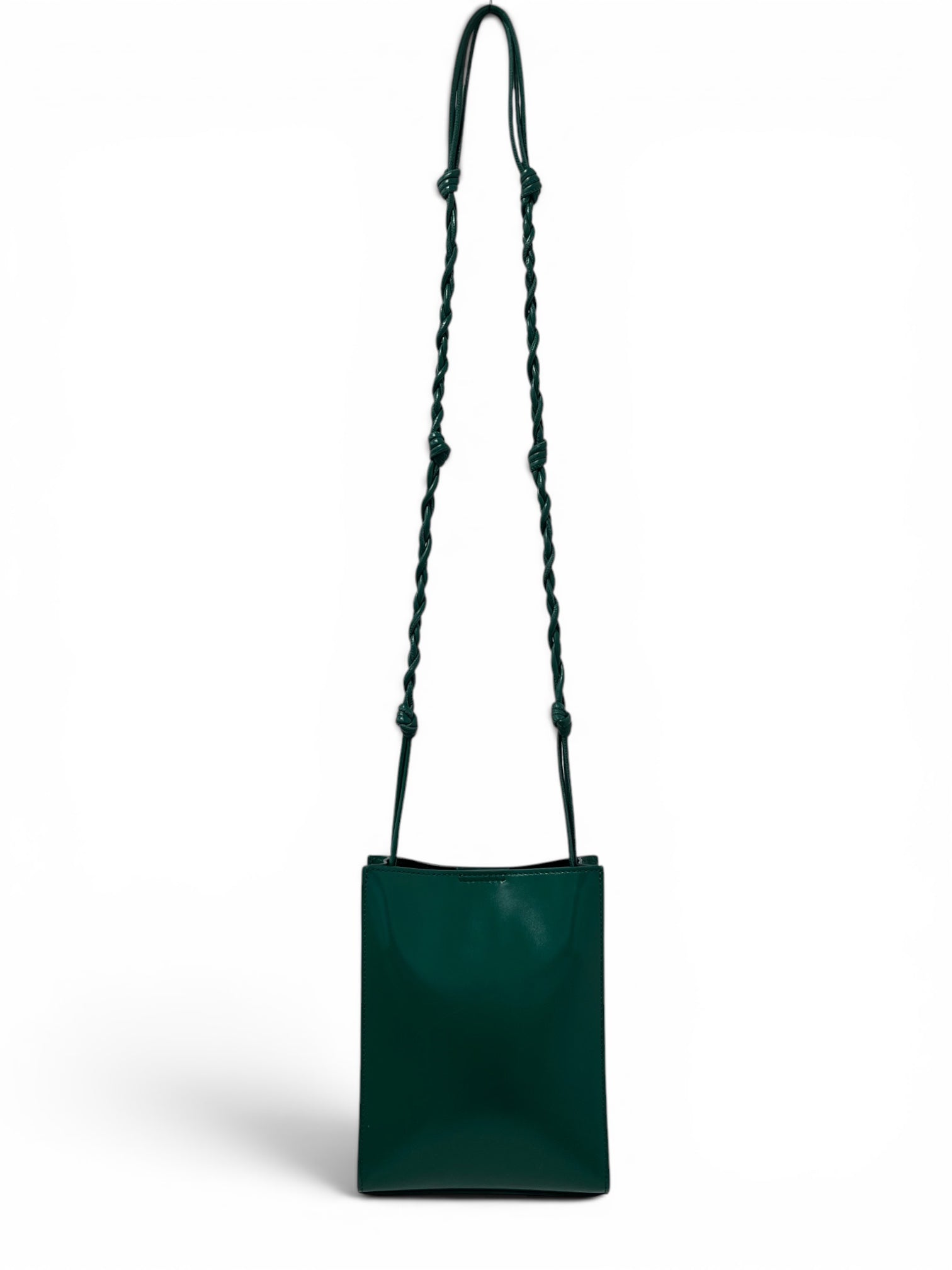 JIL SANDER/Cross Body Bag/Leather/GRN/TANGLE STRAP POUCH CROSSBODY view 2