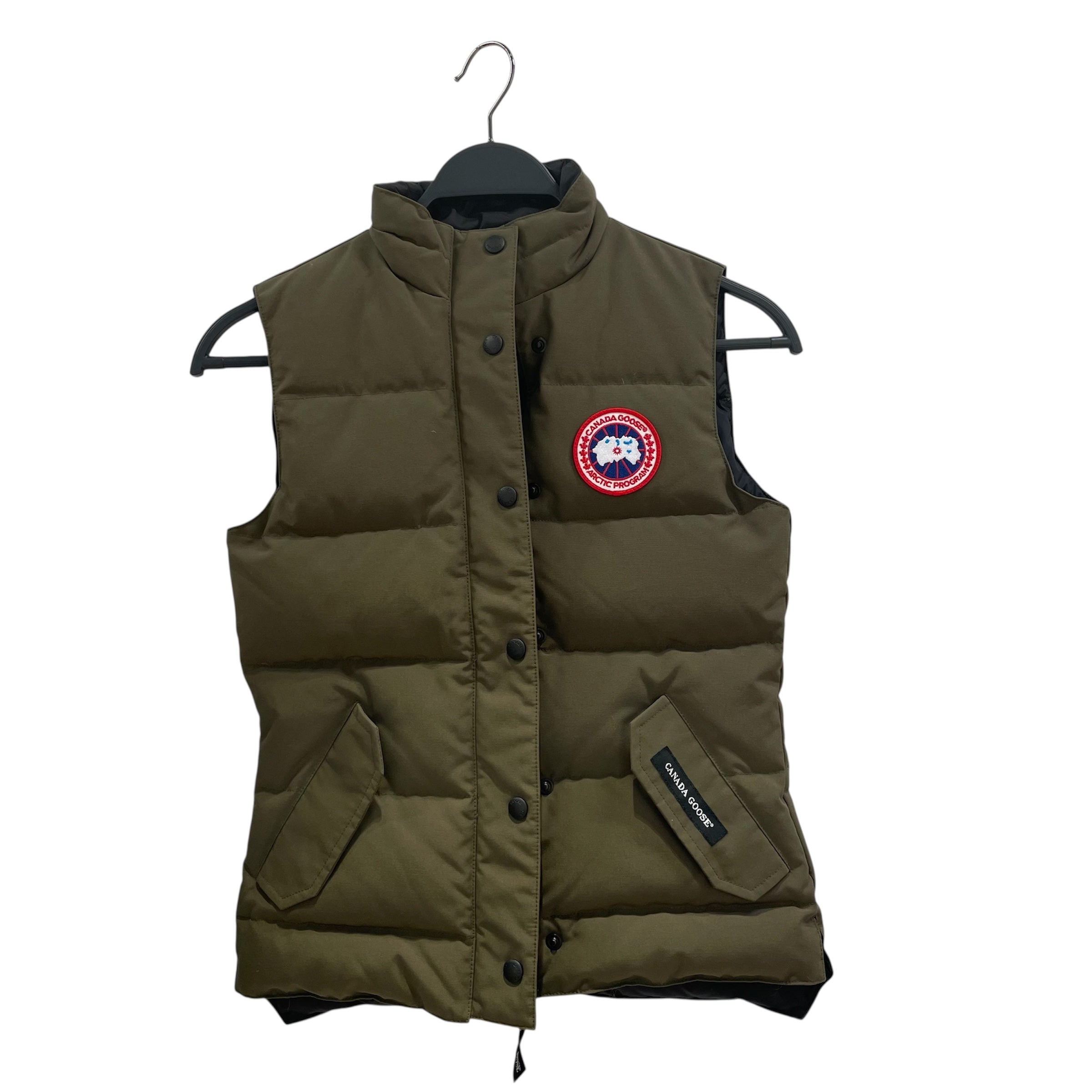 CANADA GOOSE/Puffer Vest/XXS/Nylon/GRN/ view 1