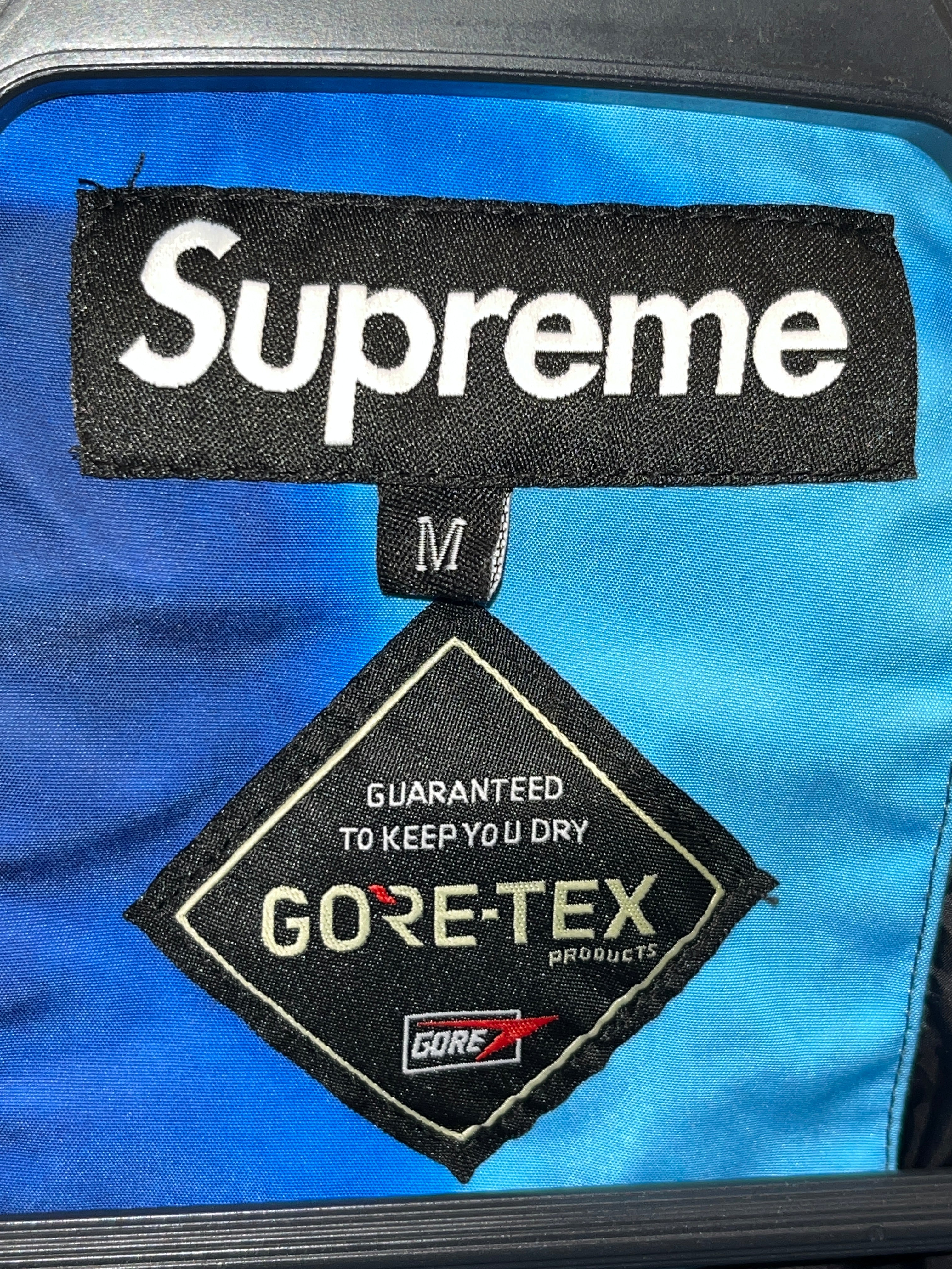 Supreme/GORE-TEX/Jacket/M/BLU/All Over Print/NAS DMX BELLY GORE view 3