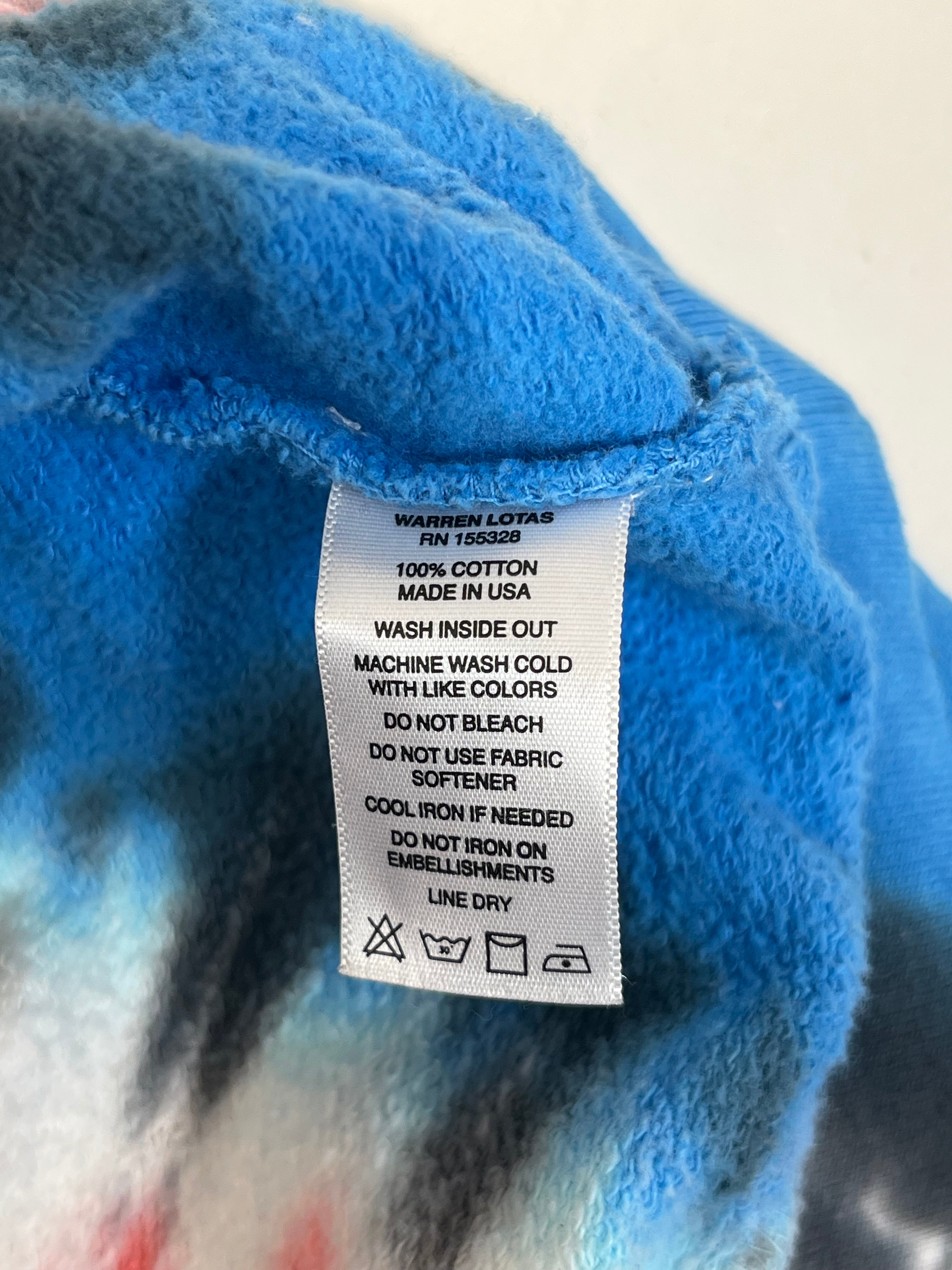 WARREN LOTAS/Hoodie/M/All Over Print/Cotton/MLT/Las Vegas view 4