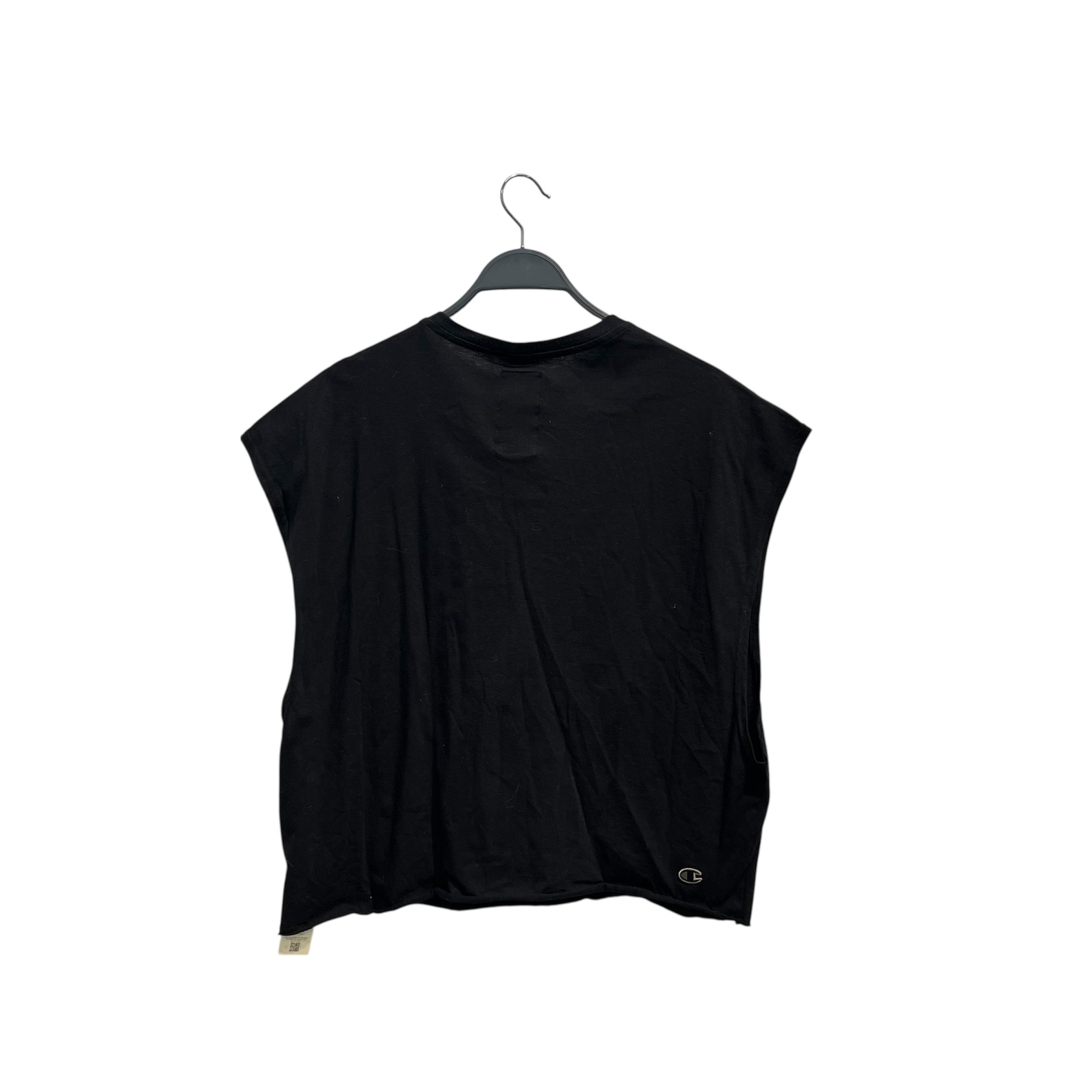 Rick Owens/Champion/Tank Top/XS/Cotton/BLK/Graphic/pentagram logo view 2