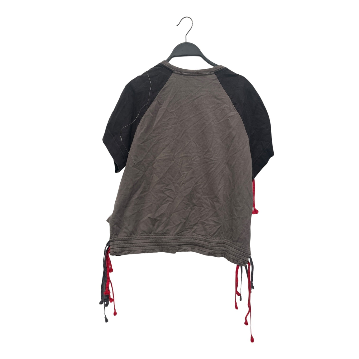 Vivienne Westwood/T-Shirt/Graphic/Cotton/GRY/FRINGE DRAWSTRING view 2