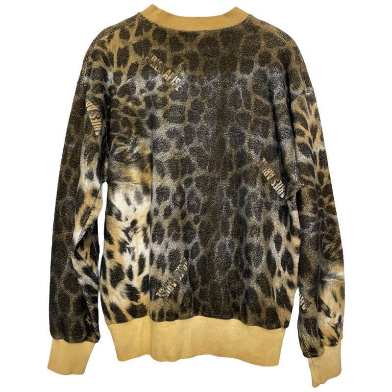 ARIES/Sweatshirt/M/Animal Pattern/Cotton/MLT/ARIES ALL OVER