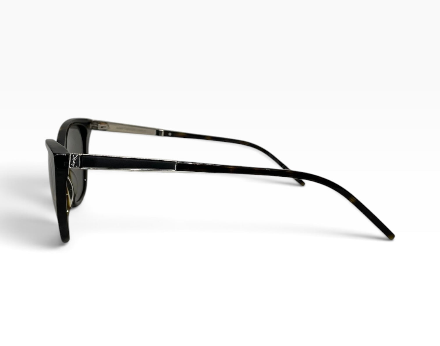 YVES SAINT LAURENT/Sunglasses/Plastic/BLK/L's/YSL Monogram SL M69 view 3