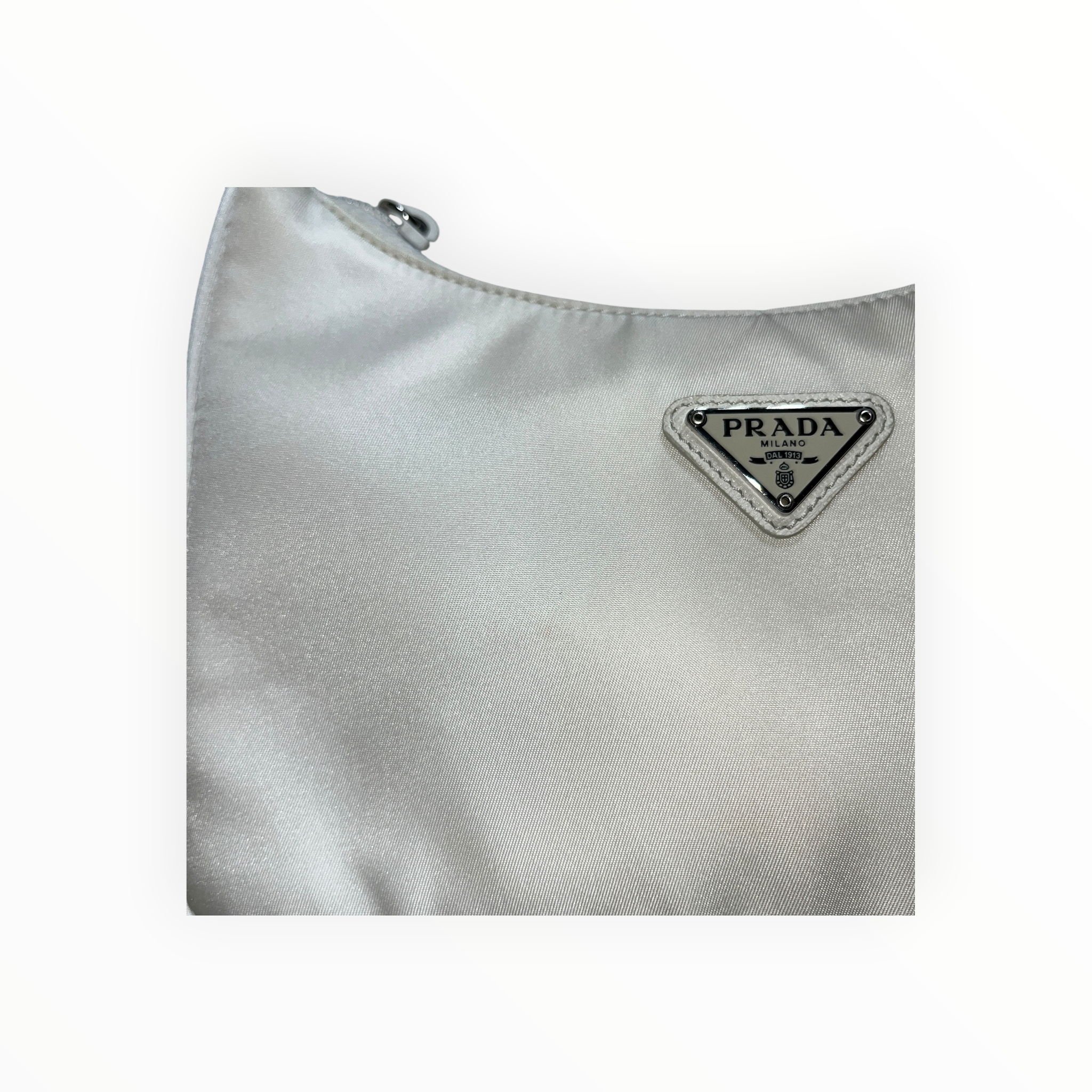 PRADA/Bag/Nylon/WHT/TESSUTO NYLON view 3