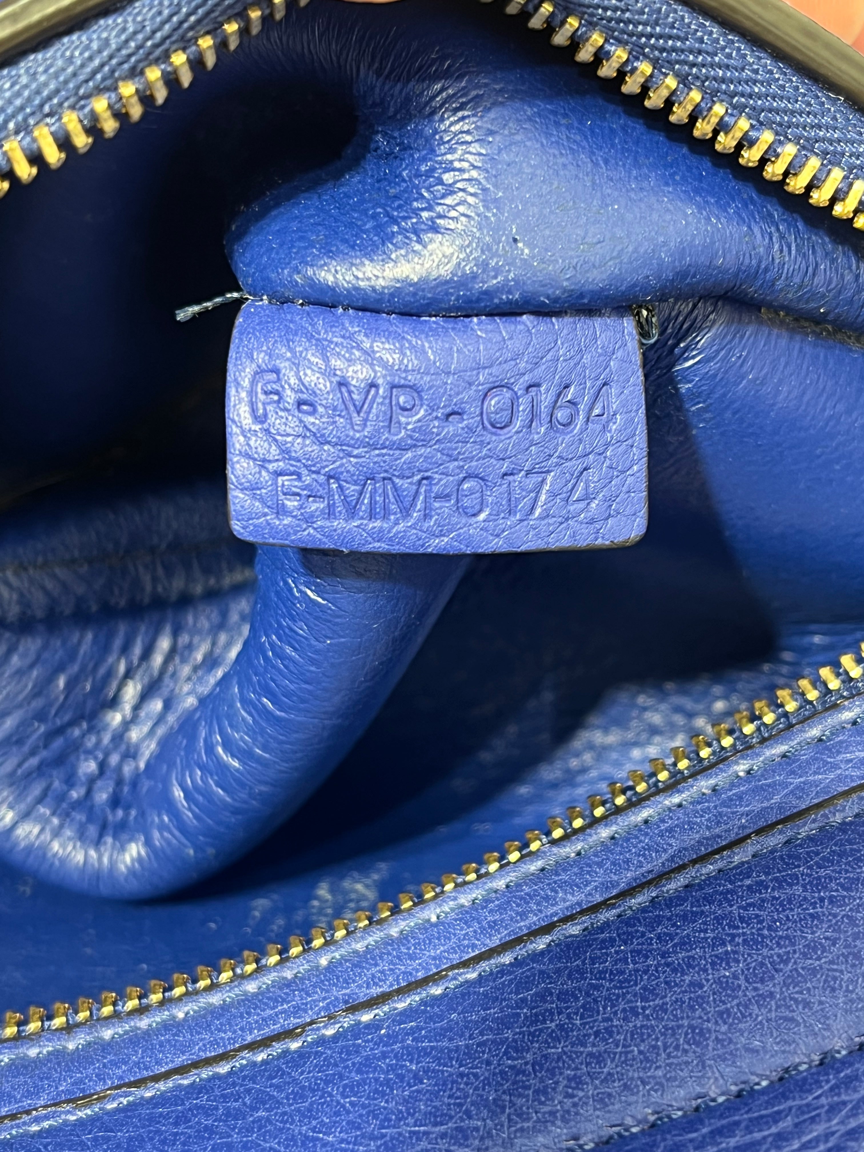 CELINE/Hand Bag/Leather/BLU/ view 8