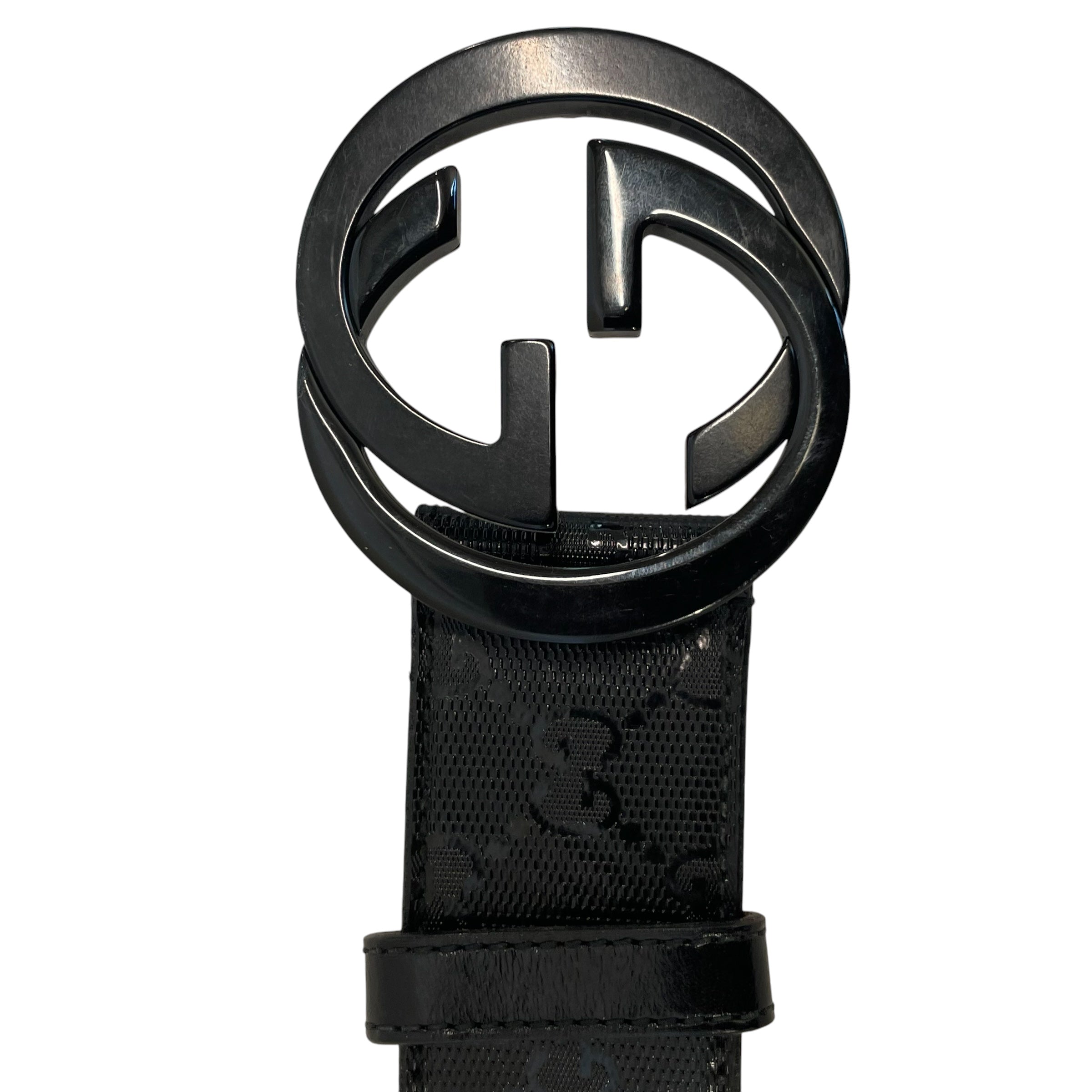 GUCCI/Belt/Leather/BLK/M's/#22389121435110040 view 2