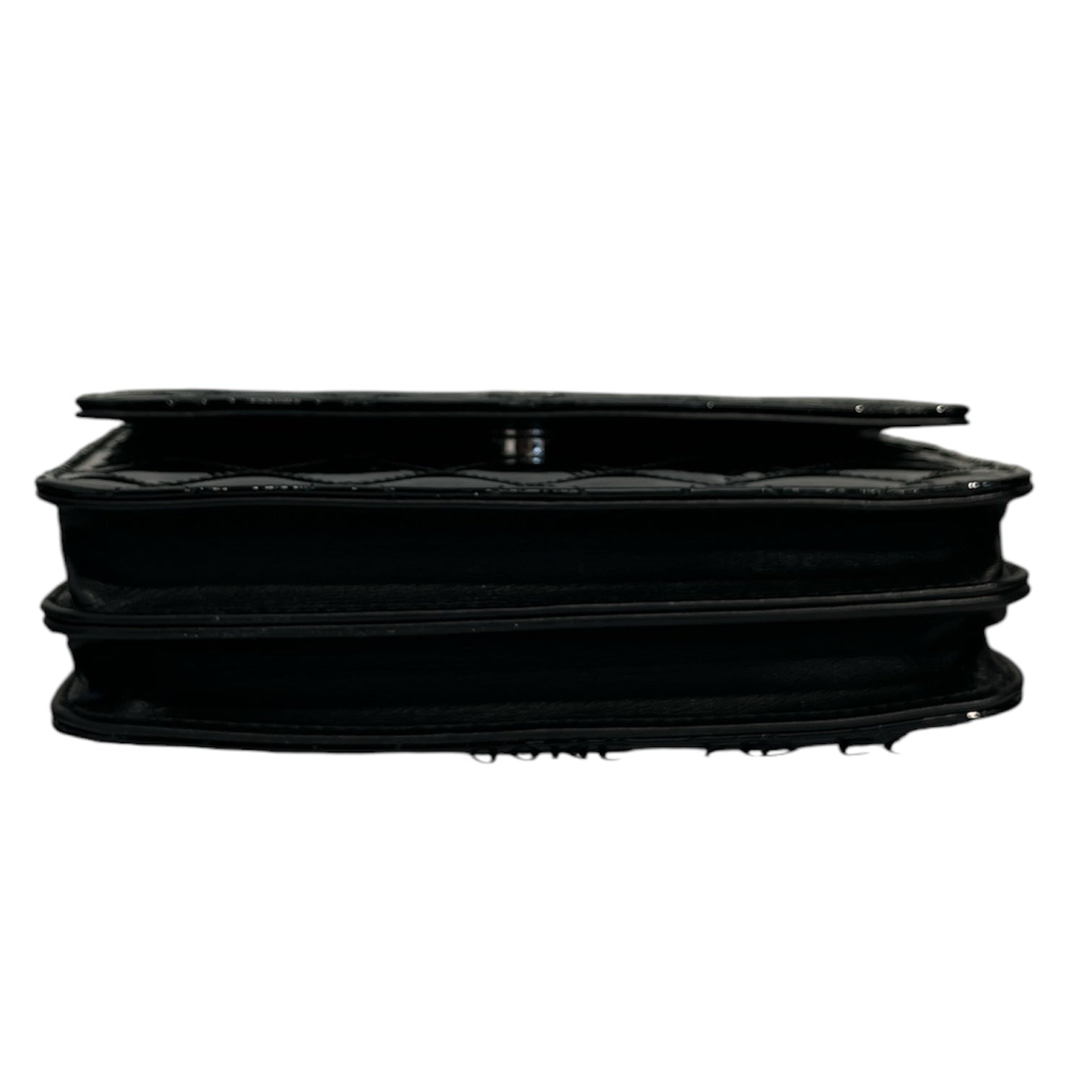 CHANEL/Bag/Leather/BLK/black patent leather view 5