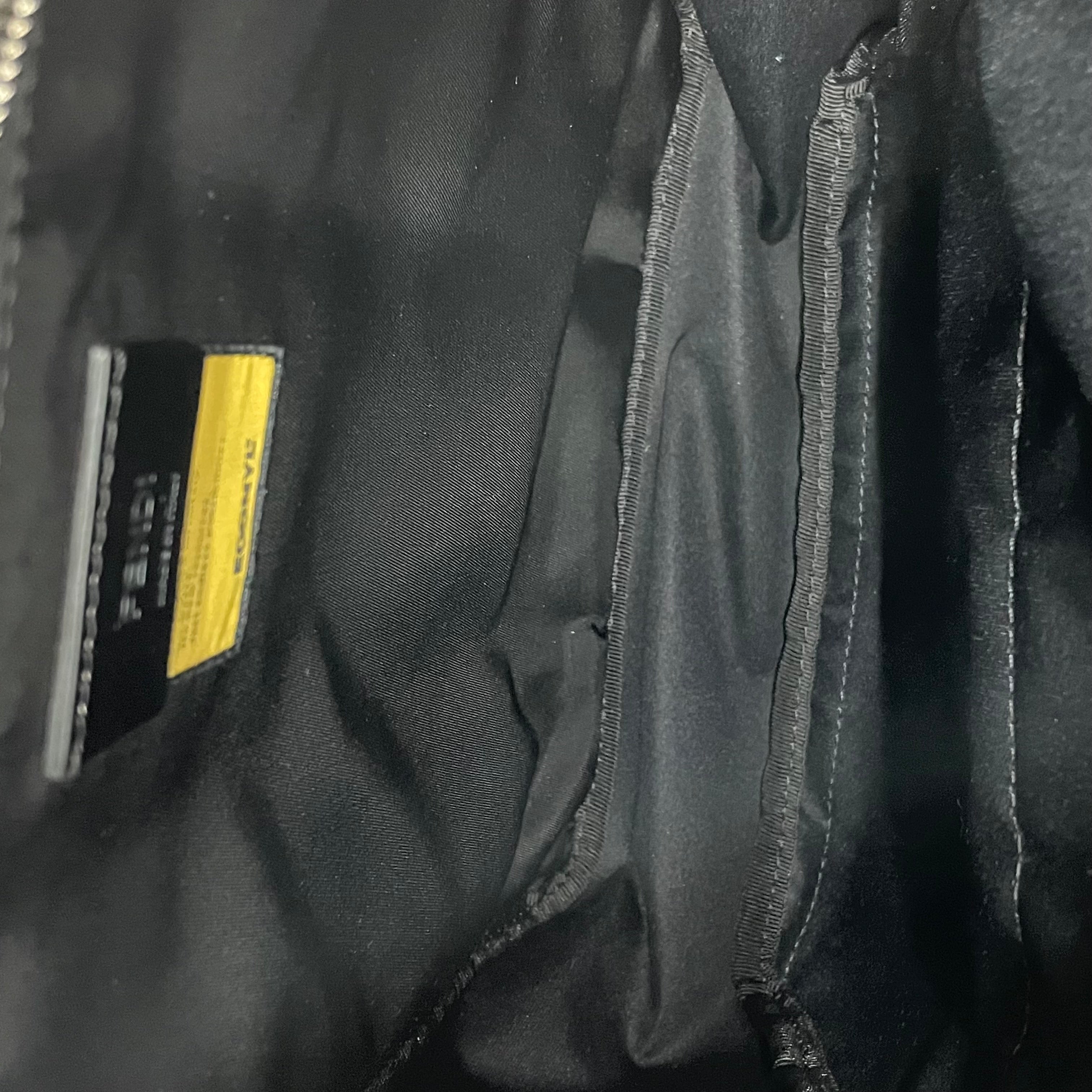FENDI/Backpack/Nylon/BLK/SLV LOGO CLIP view 6