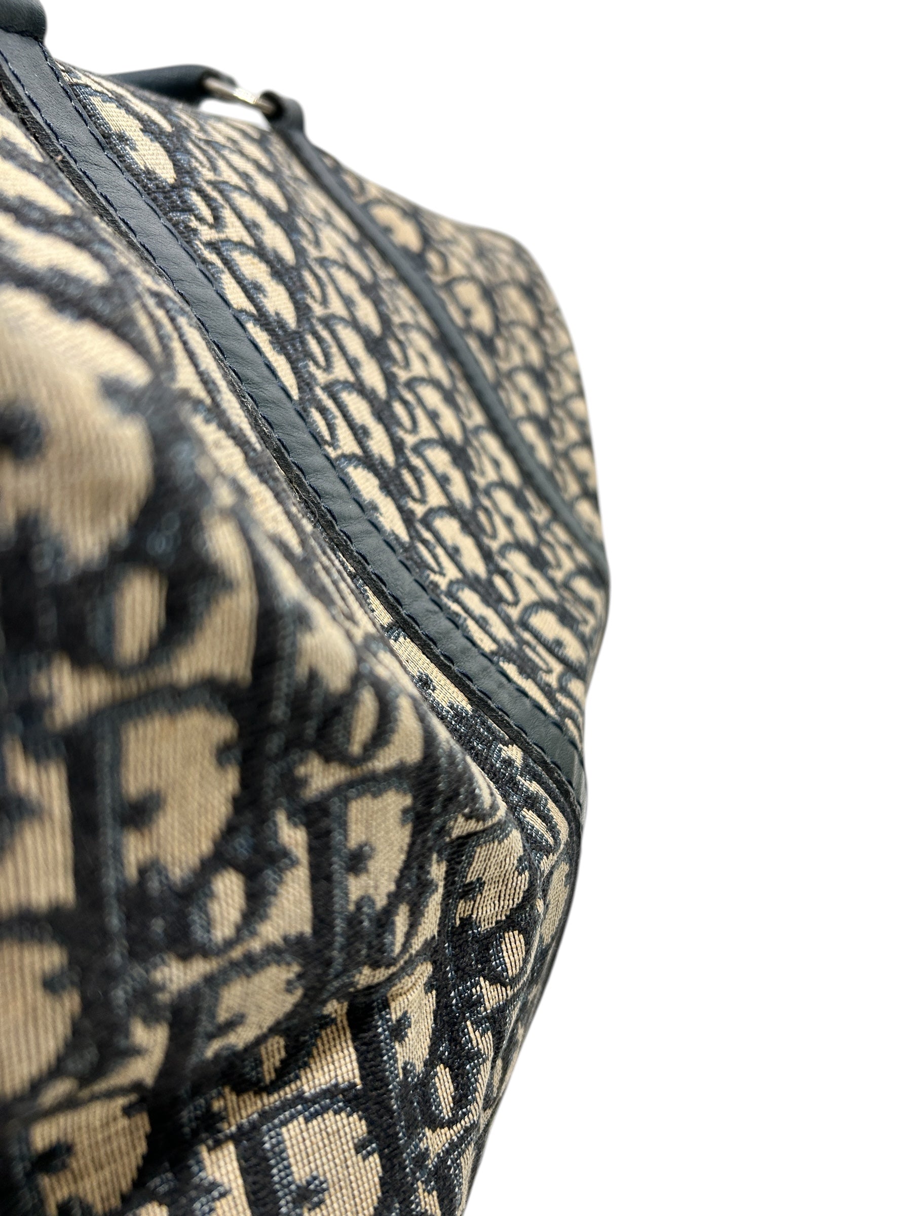 Christian Dior/Luggage/All Over Print/Cotton/NVY/vintage mini duffle view 6