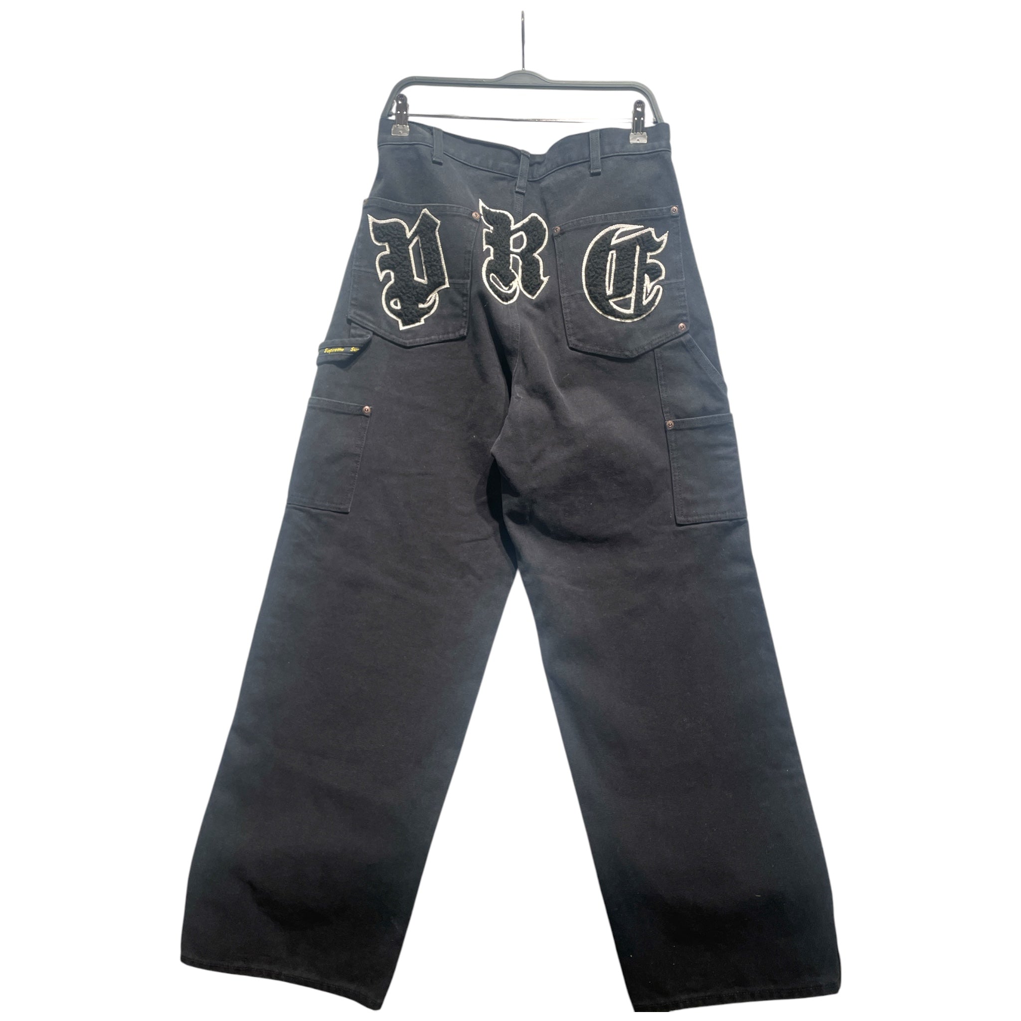 Supreme/Straight Pants/32/Denim/BLK/ view 2