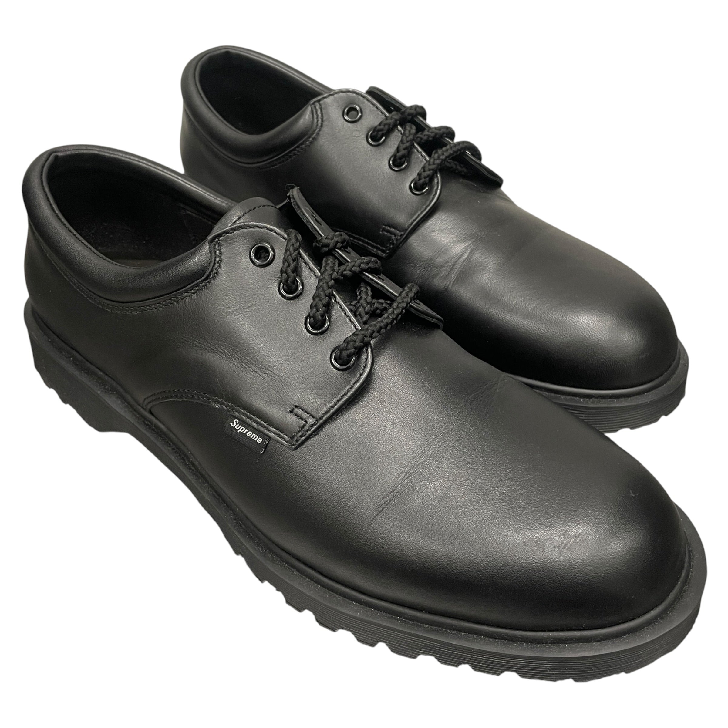 Dr.Martens/Supreme/Loafers/US 13/Leather/BLK/ view 1
