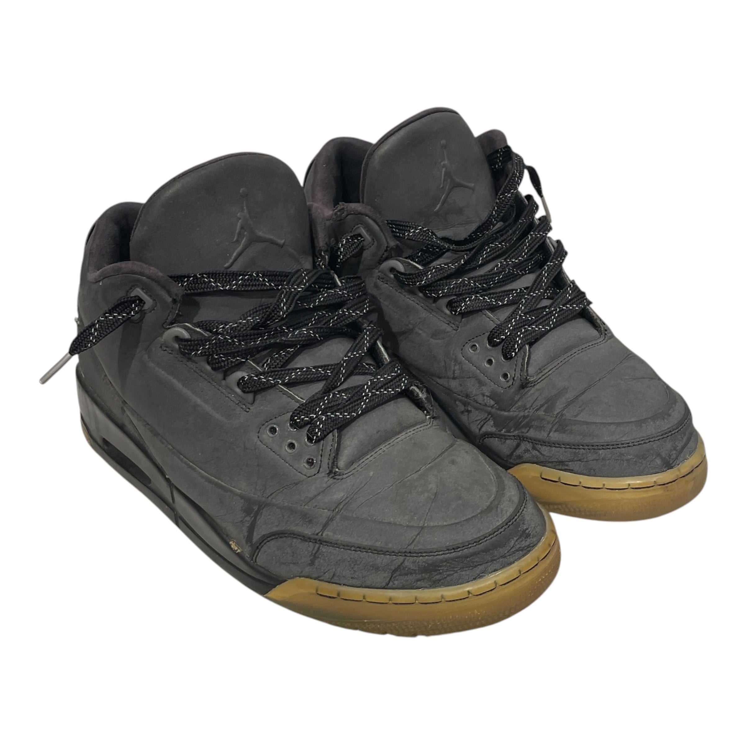 NIKE/AIR JORDAN 5LAB3/Low-Sneakers/US 10/Faux Leather/GRY/631603-010 view 1