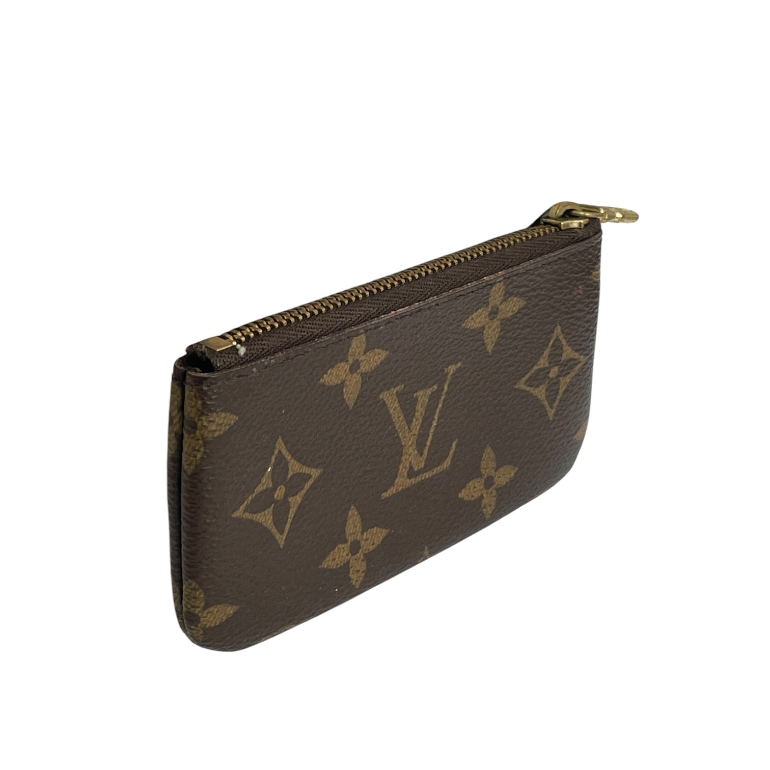 LOUIS VUITTON/Coin Wallet/Monogram/Leather/BRW/L's/ view 4