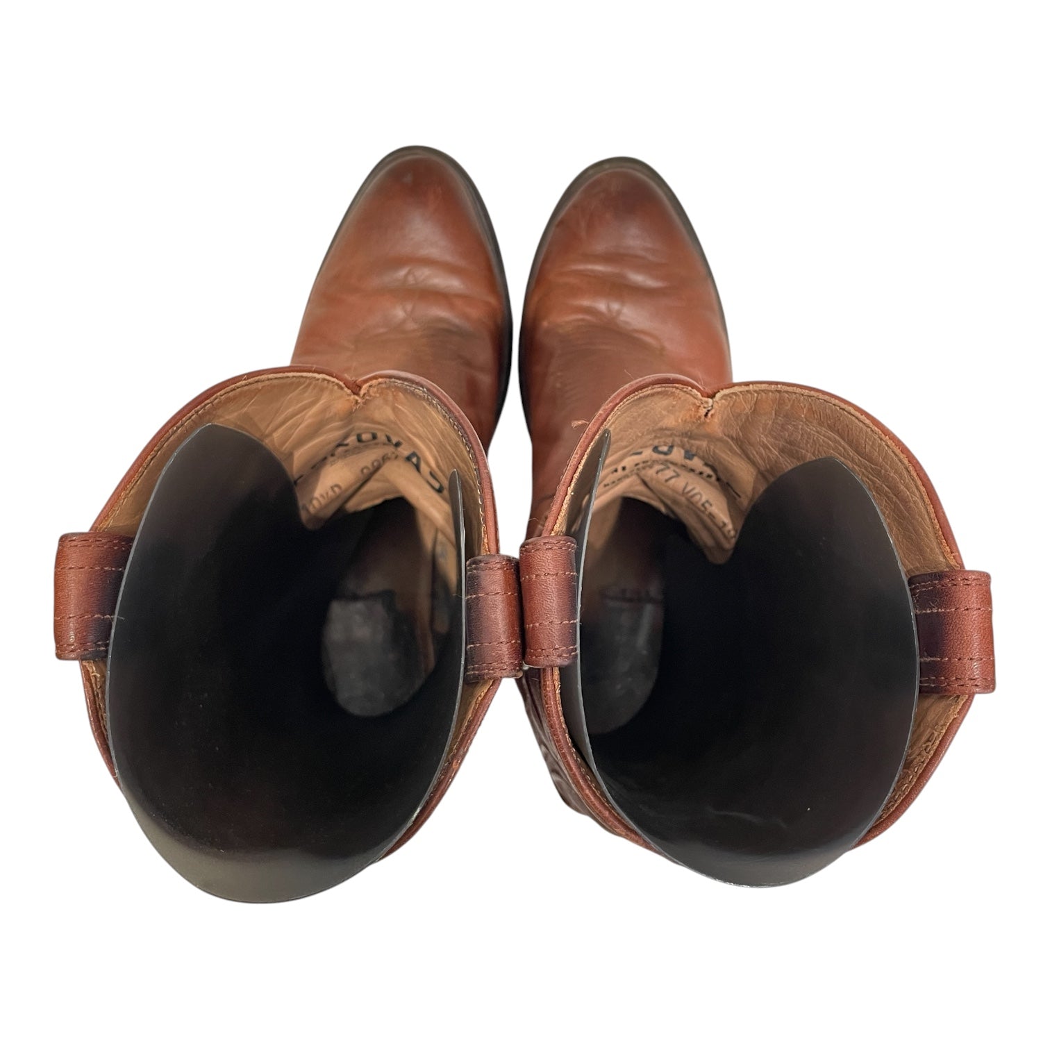 TECOVAS/Pull-On Boots/US 10.5/Leather/BRW/RAISED LEATHER TEXTURE view 3