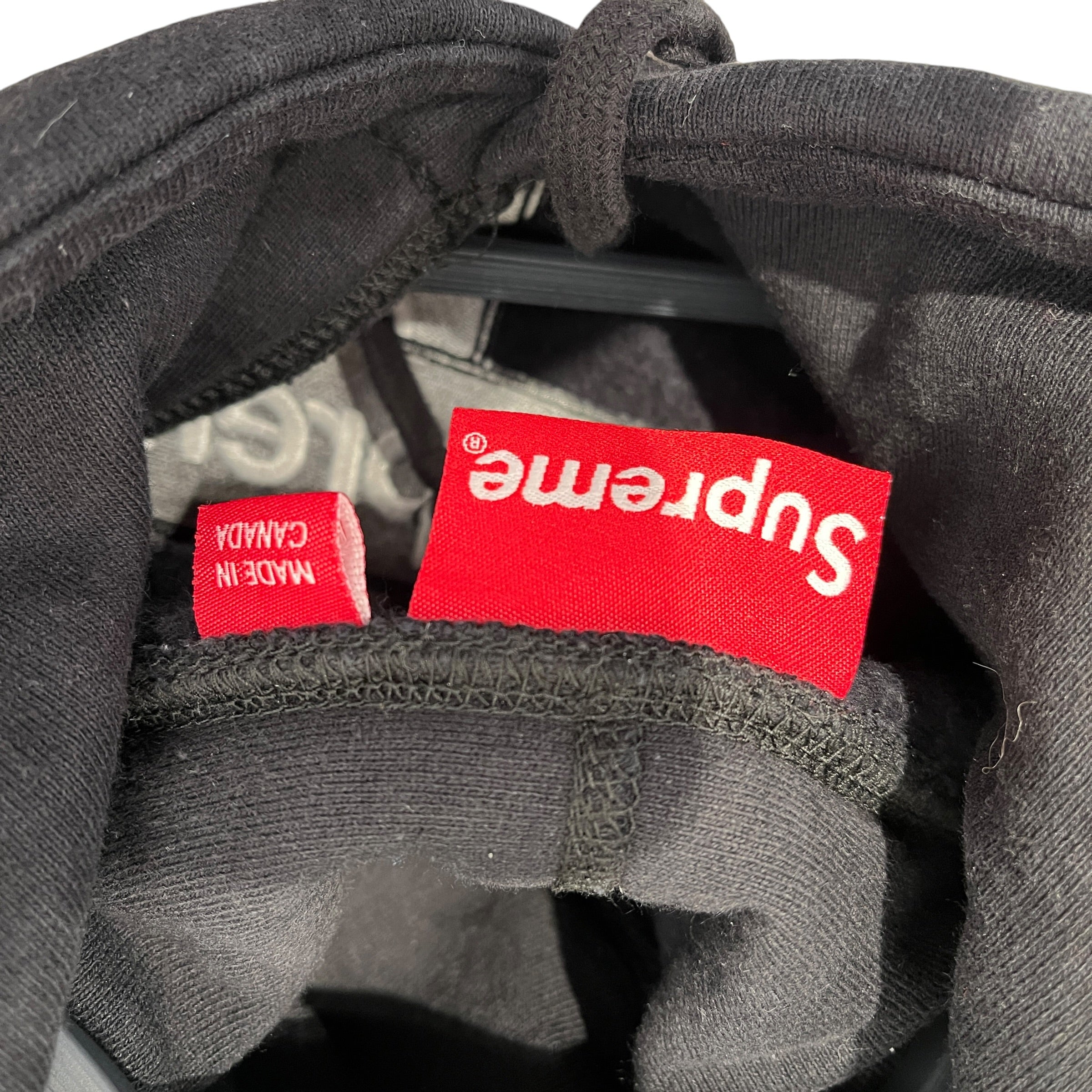 Supreme/Hoodie/S/Graphic/Cotton/BLK/Pullover/Gothic Cross Box Logo Hoodie view 3