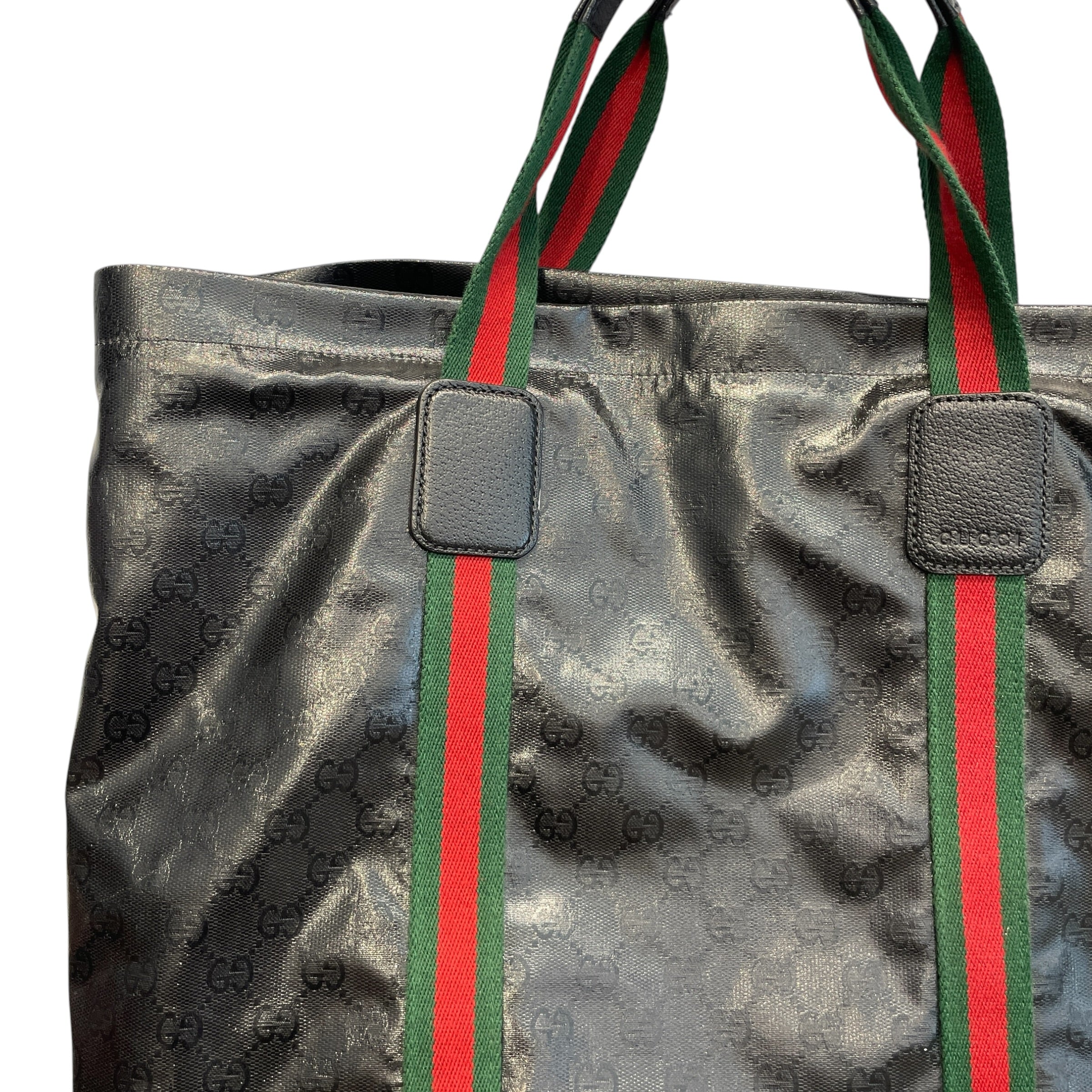 GUCCI/Tote Bag/Monogram/BLK/GUCCI BLACK CRYSTAL view 4