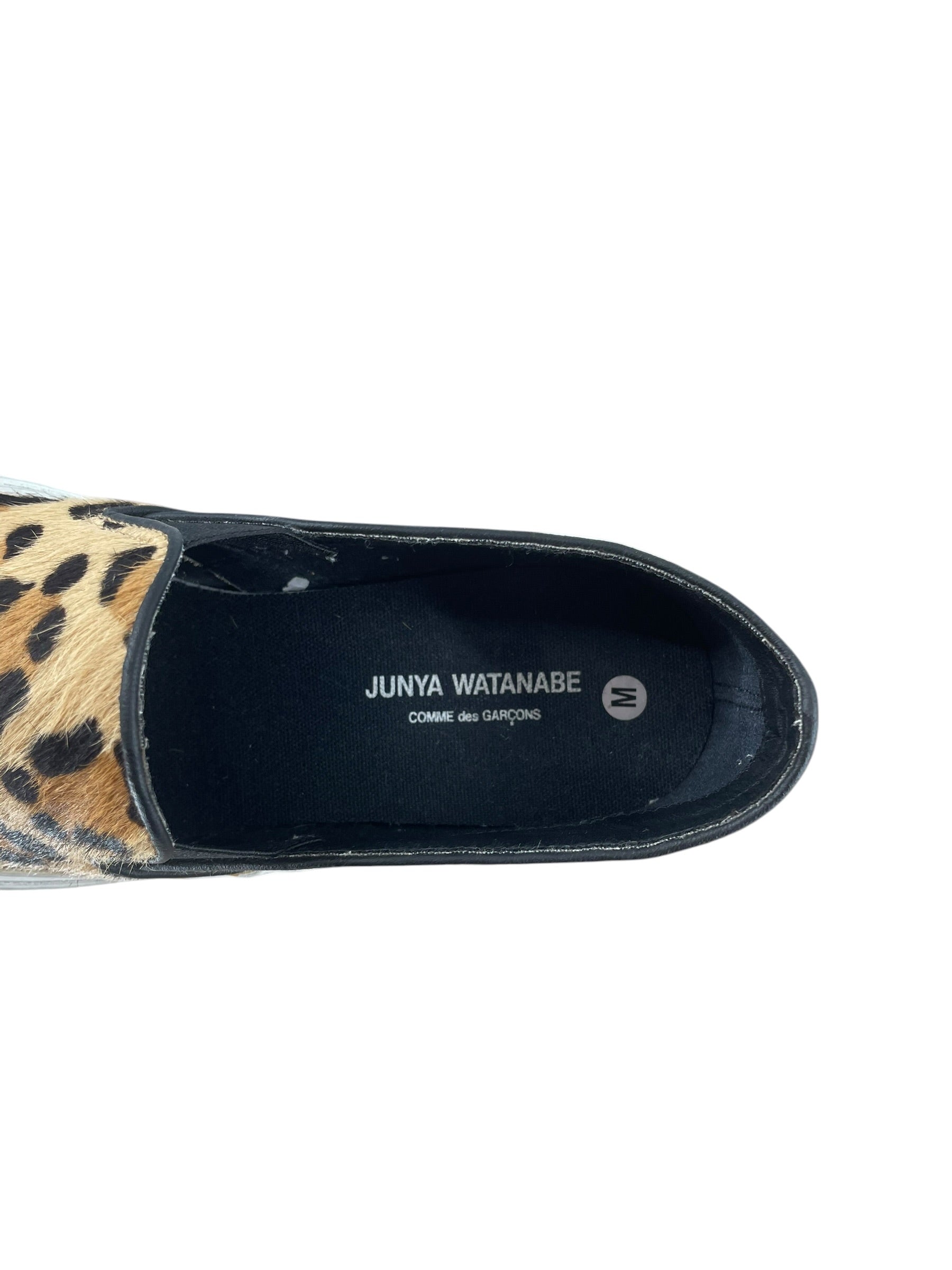 JUNYA WATANABE COMME des GARCONS/Low-Sneakers/M/Leopard/Fake Fur/BEG/Slip-on/LEOPARD SLIP ONS view 3