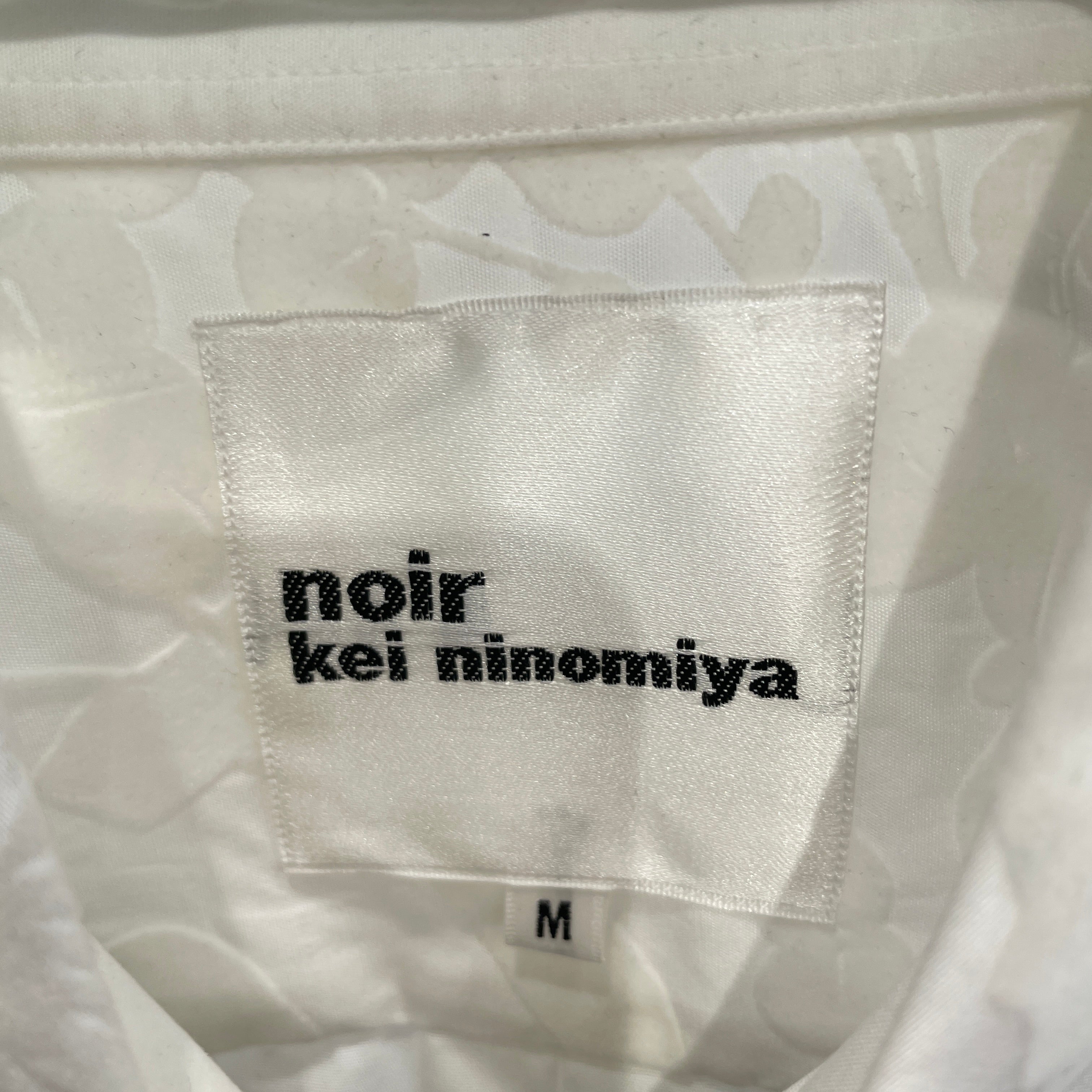 noir kei ninomiya/Blouse/M/Floral Pattern/Cotton/WHT/velvet flowers view 3