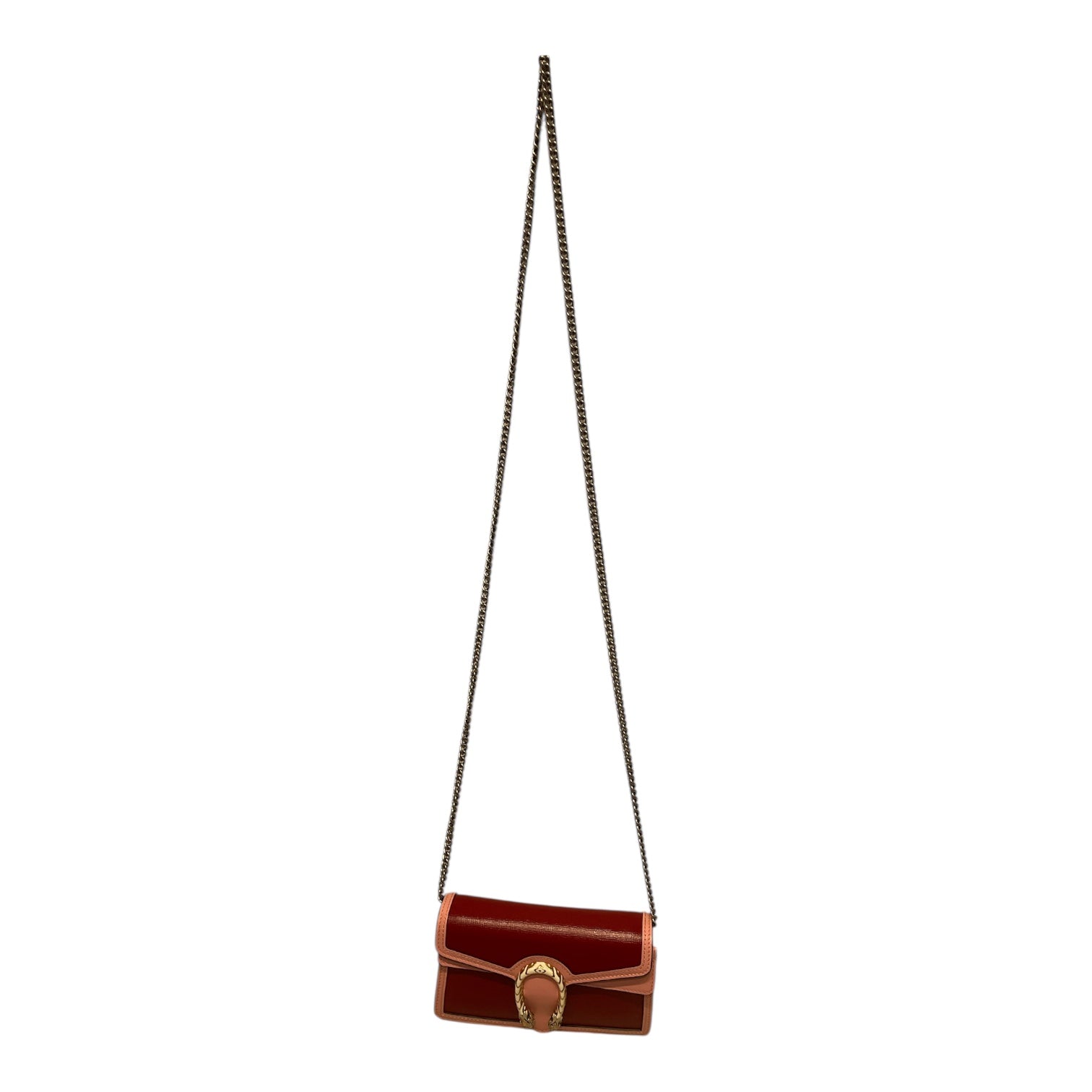 GUCCI/Bag/Leather/RED/Dionysus Super Mini 476432-214 view 1