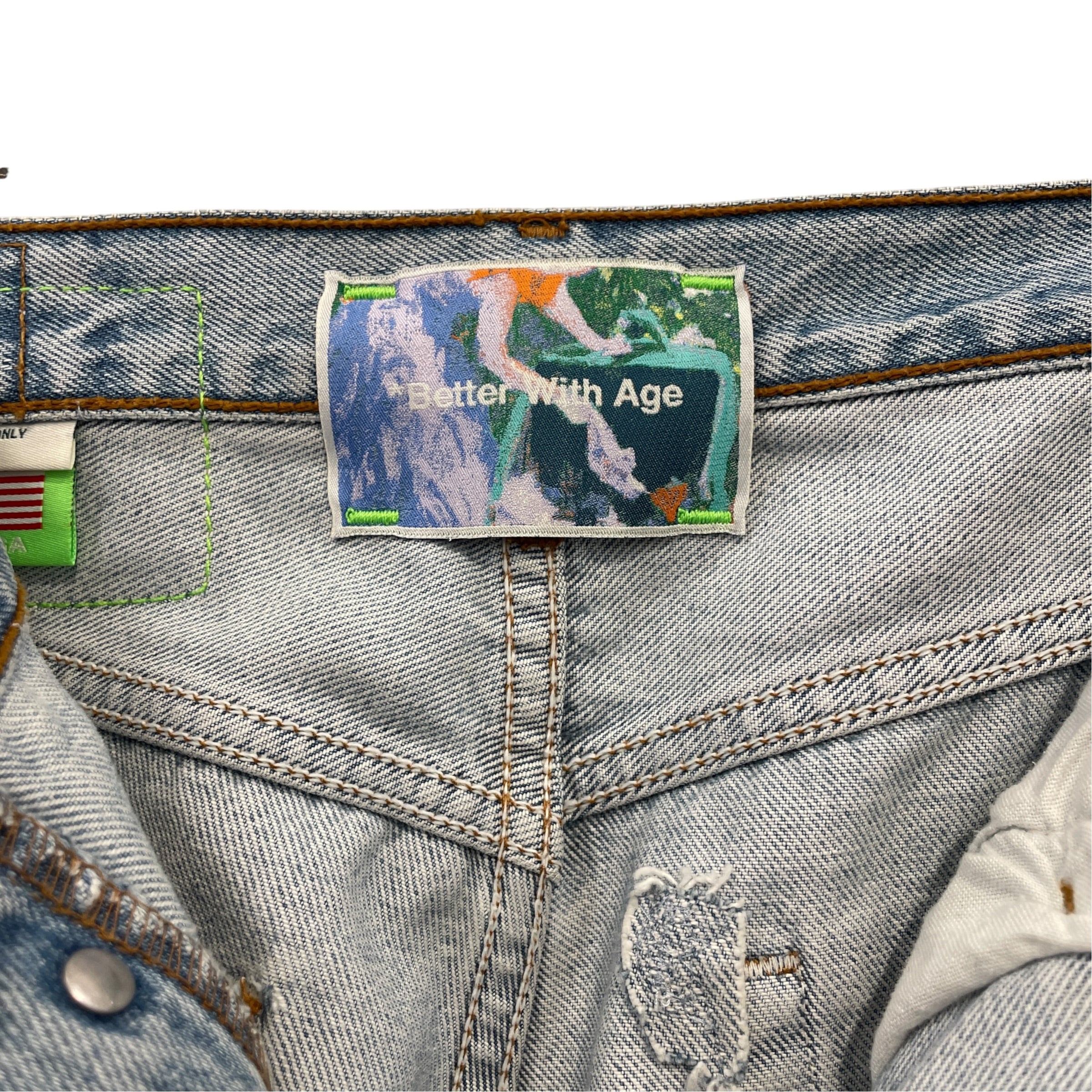Better With Age/Straight Pants/32/Denim/BLU/AGED TO PERFECTION view 3