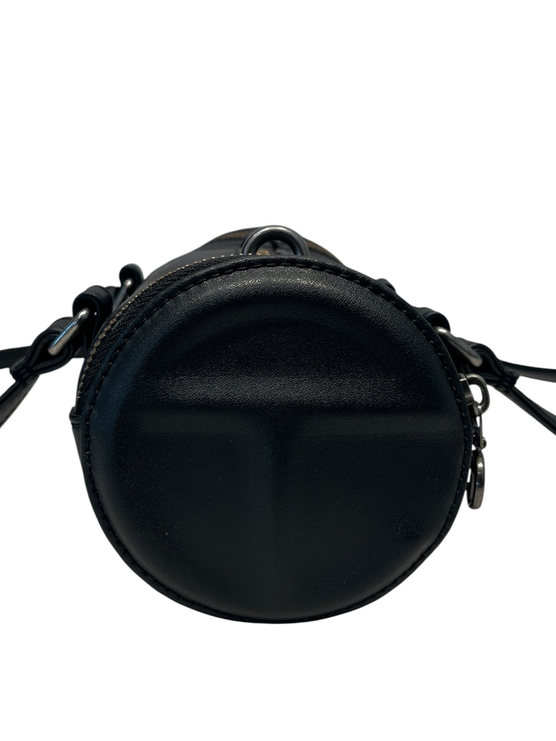 Telfar/Hand Bag/Faux Leather/BLK/Circle view 6