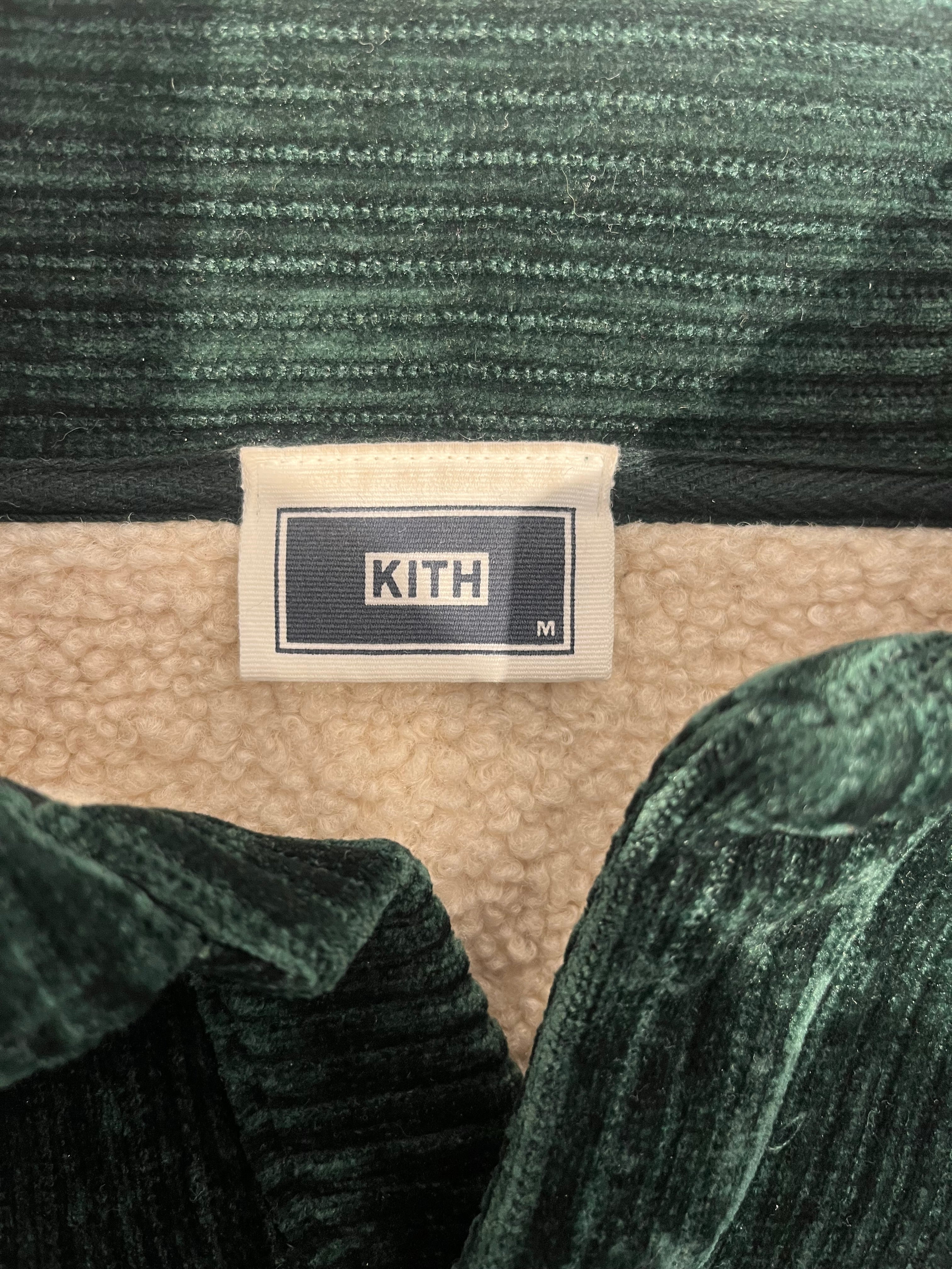 KITH/Heavy Sweater/M/Cotton/GRN/NEW YORK TO THE WORLD view 3
