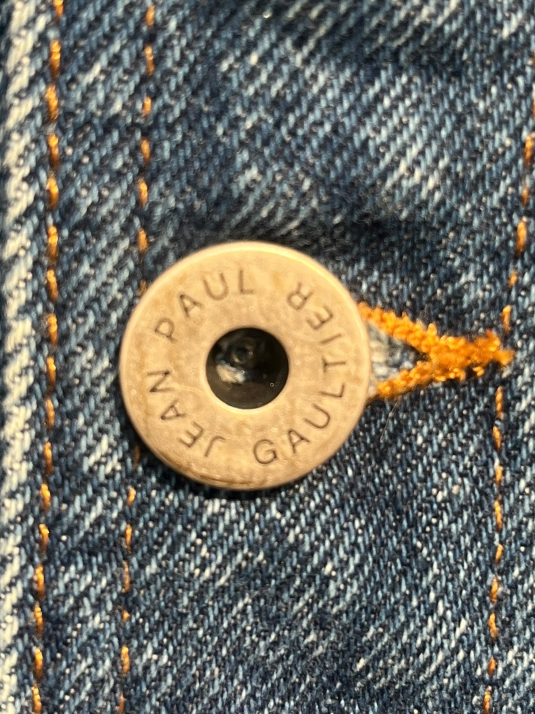 Jean Paul Gaultier/Long Skirt/34/Cotton/BLU/ASYMMETRIC BUTTONS view 6