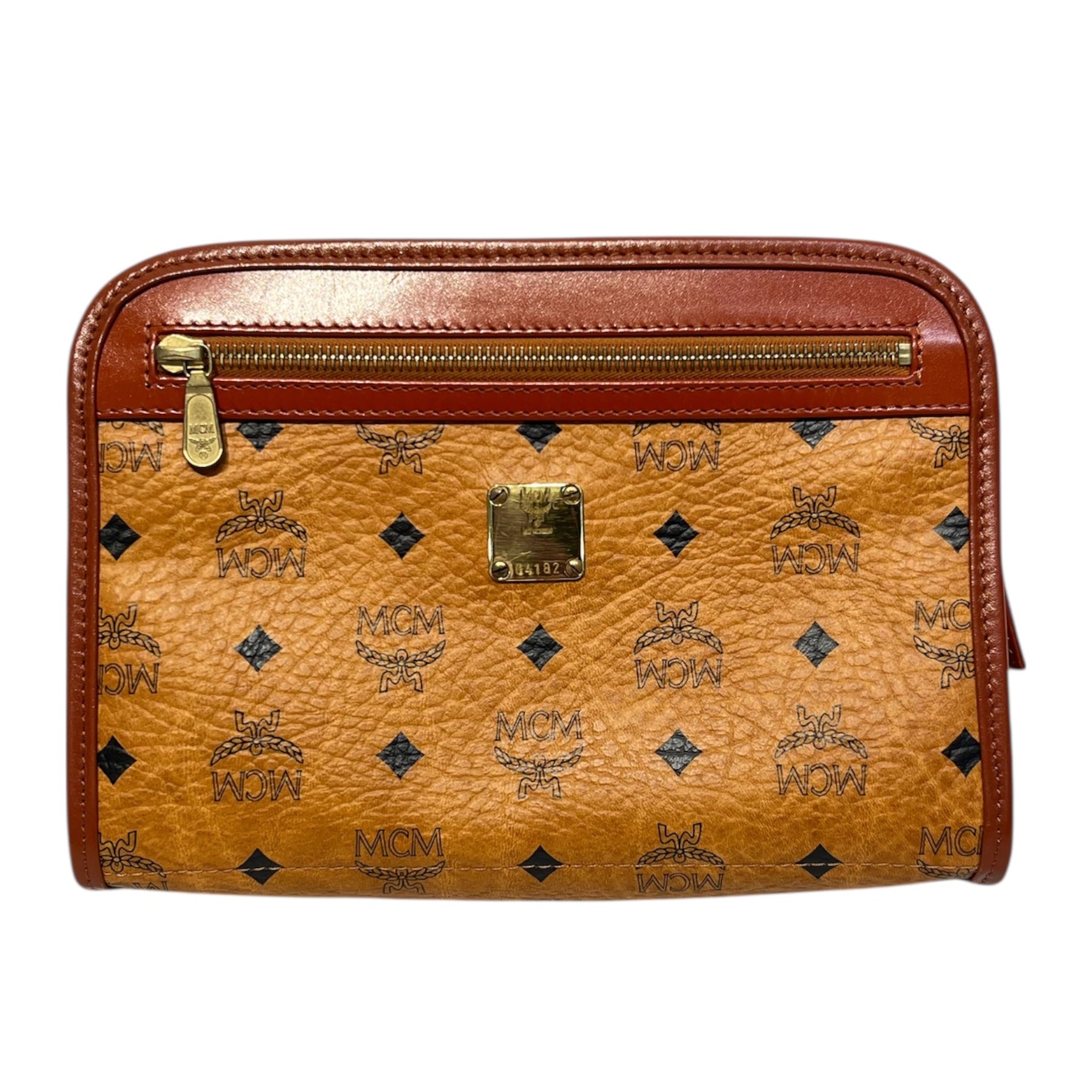 MCM/Pouch/Monogram/Leather/CML/mini pouch view 1