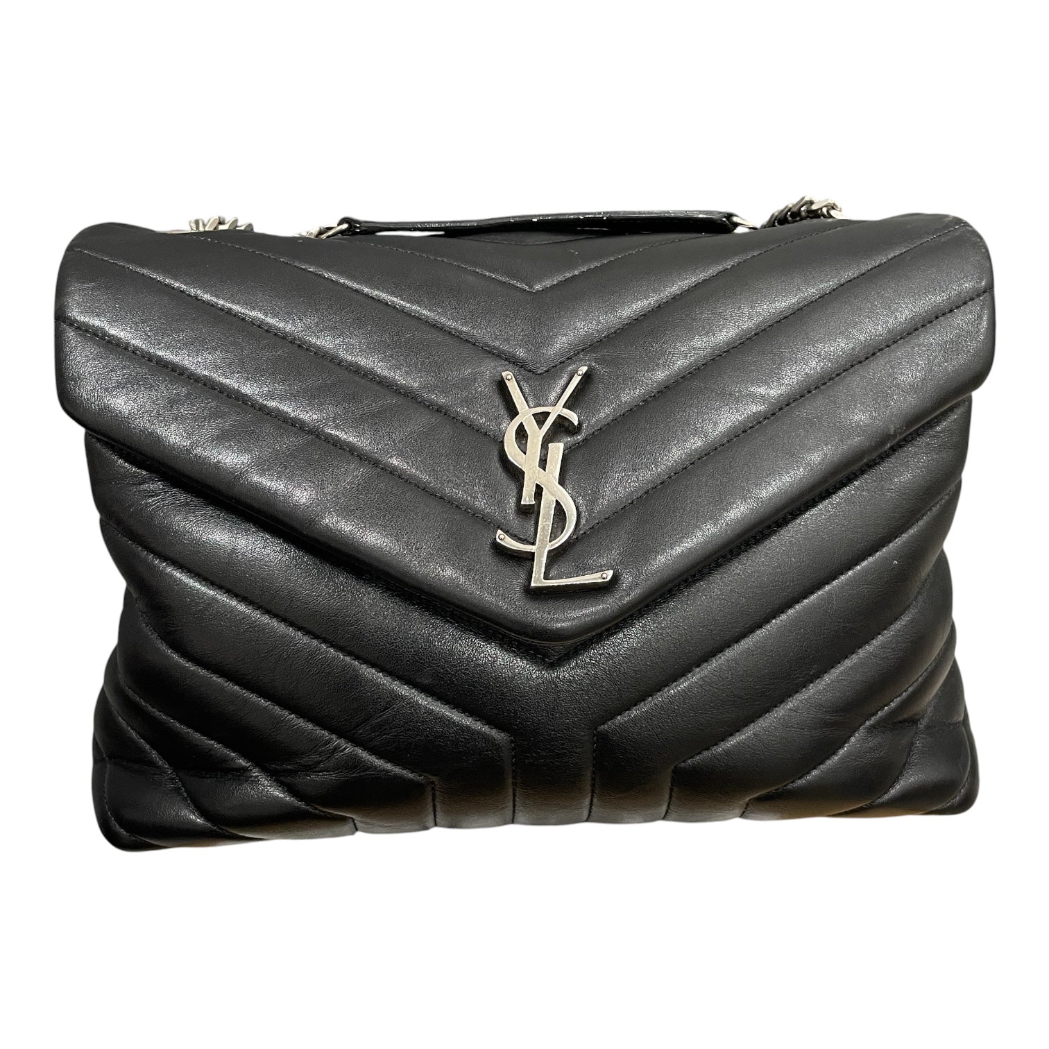 YVES SAINT LAURENT/Bag/Leather/BLK/YSL QUILTED LOULOU view 1