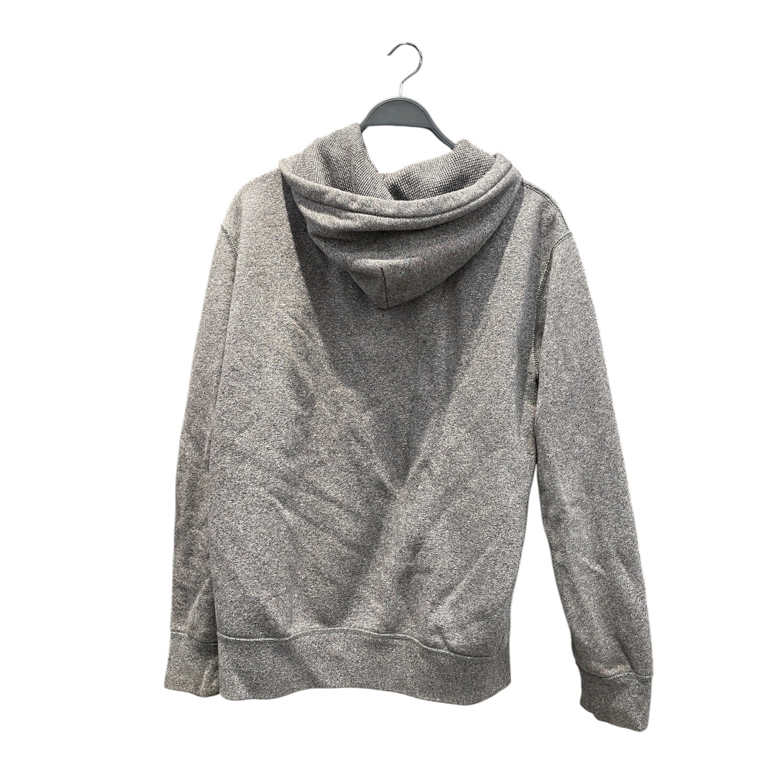 POLO RALPH LAUREN/Hoodie/L/Cotton/GRY/Black Pony White Drawstrings view 2