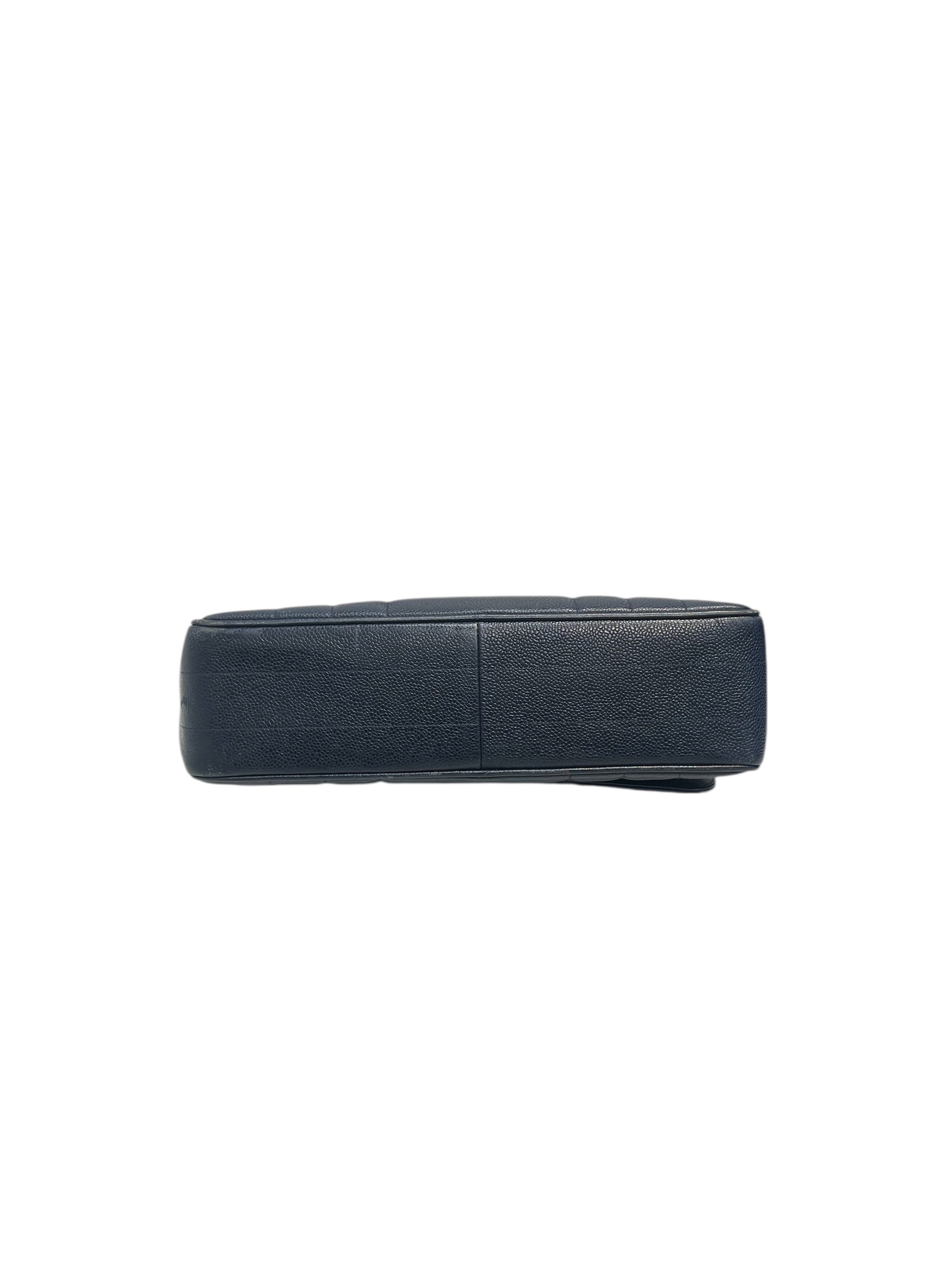 CHANEL/Bag/Leather/NVY/CAVIAR LEATHER KISS LOCK BAG view 4