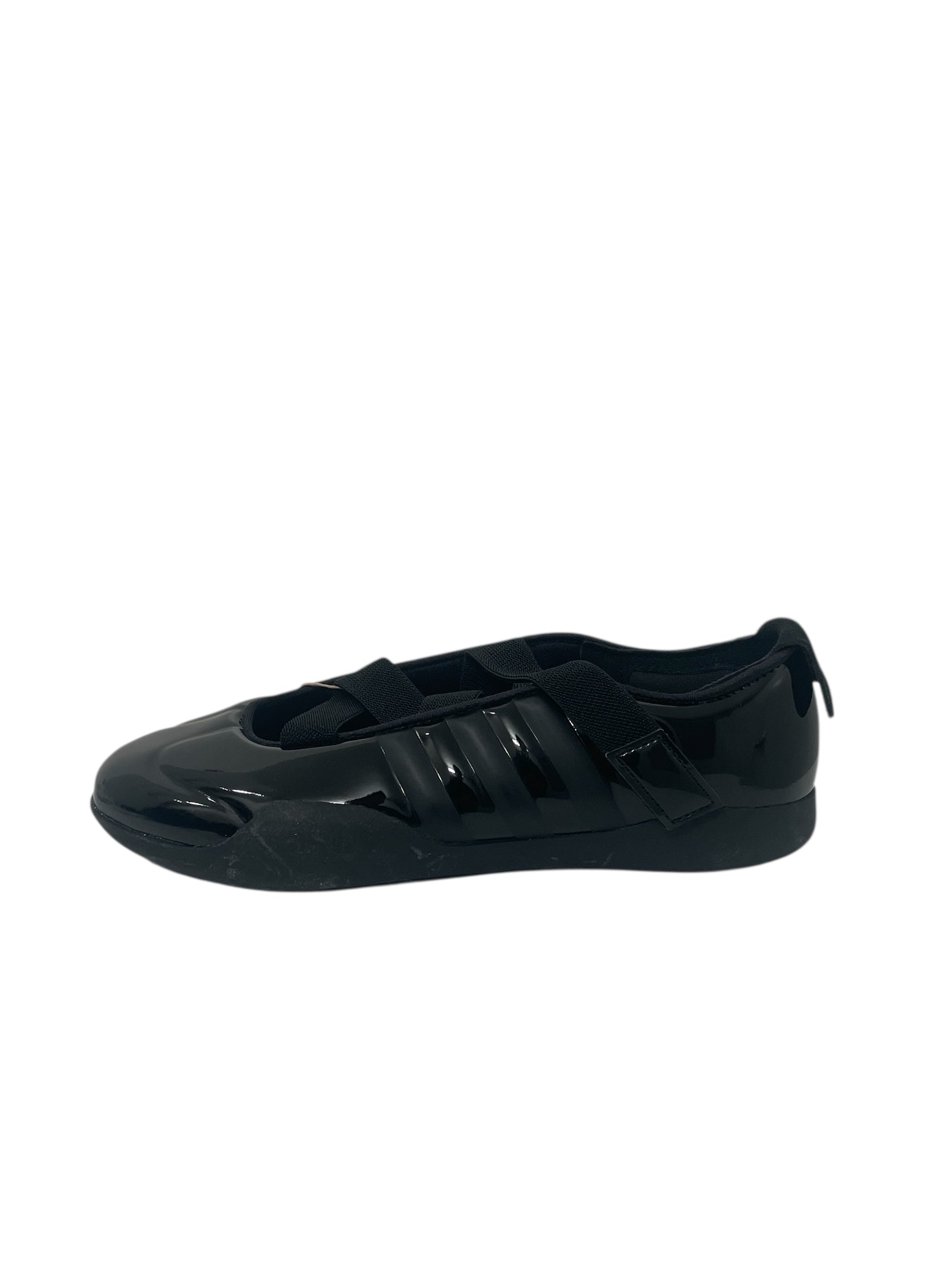adidas/CLOT(CLOTAPPAREL)/Low-Sneakers/US 7/Stripe/Leather/BLK/Slip-on/TAEKWONDO BY CH X EDC view 3