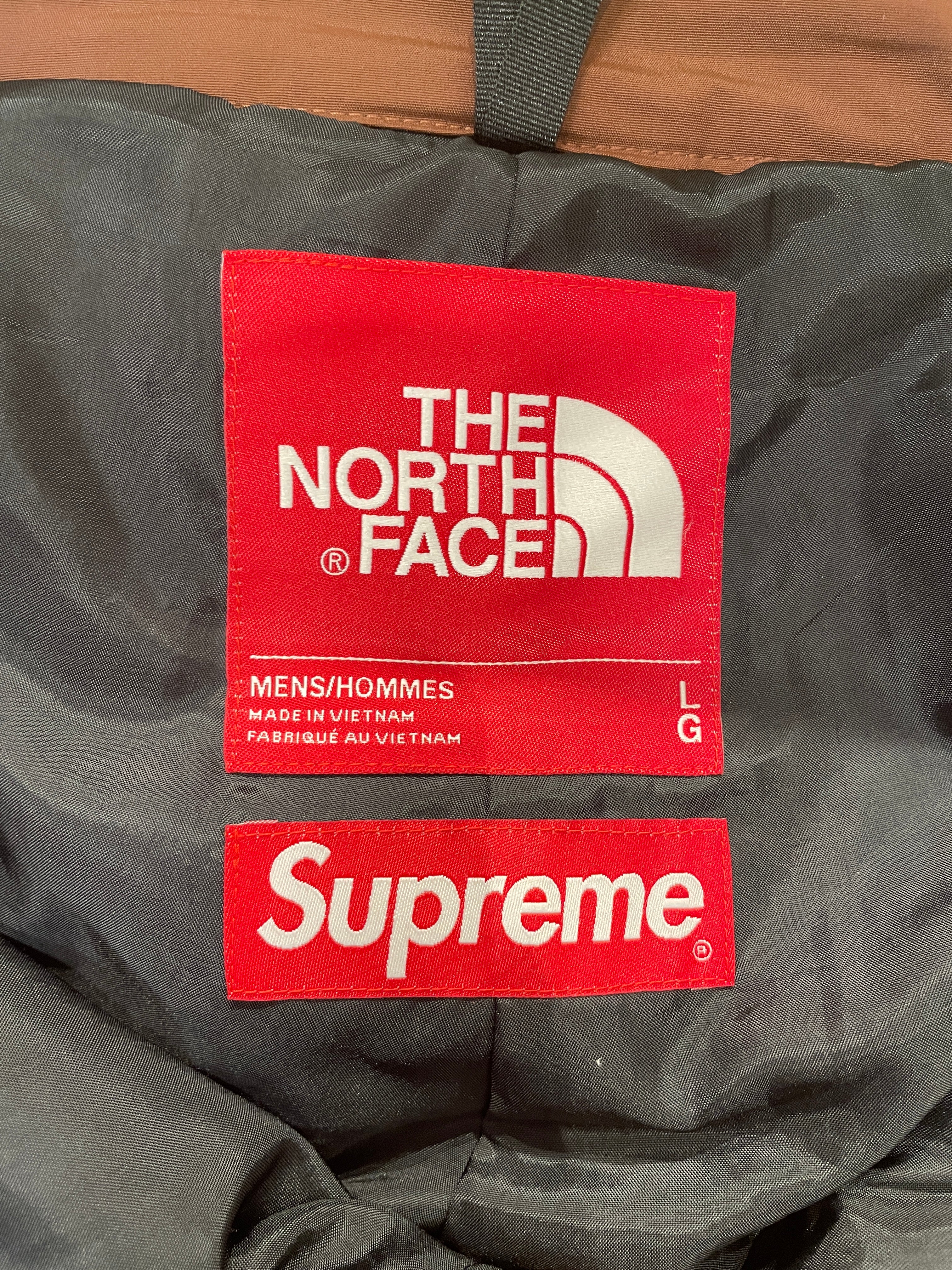 Supreme/THE NORTH FACE/Straight Pants/32/Nylon/BRW/AIR PLAIN ROSE view 3