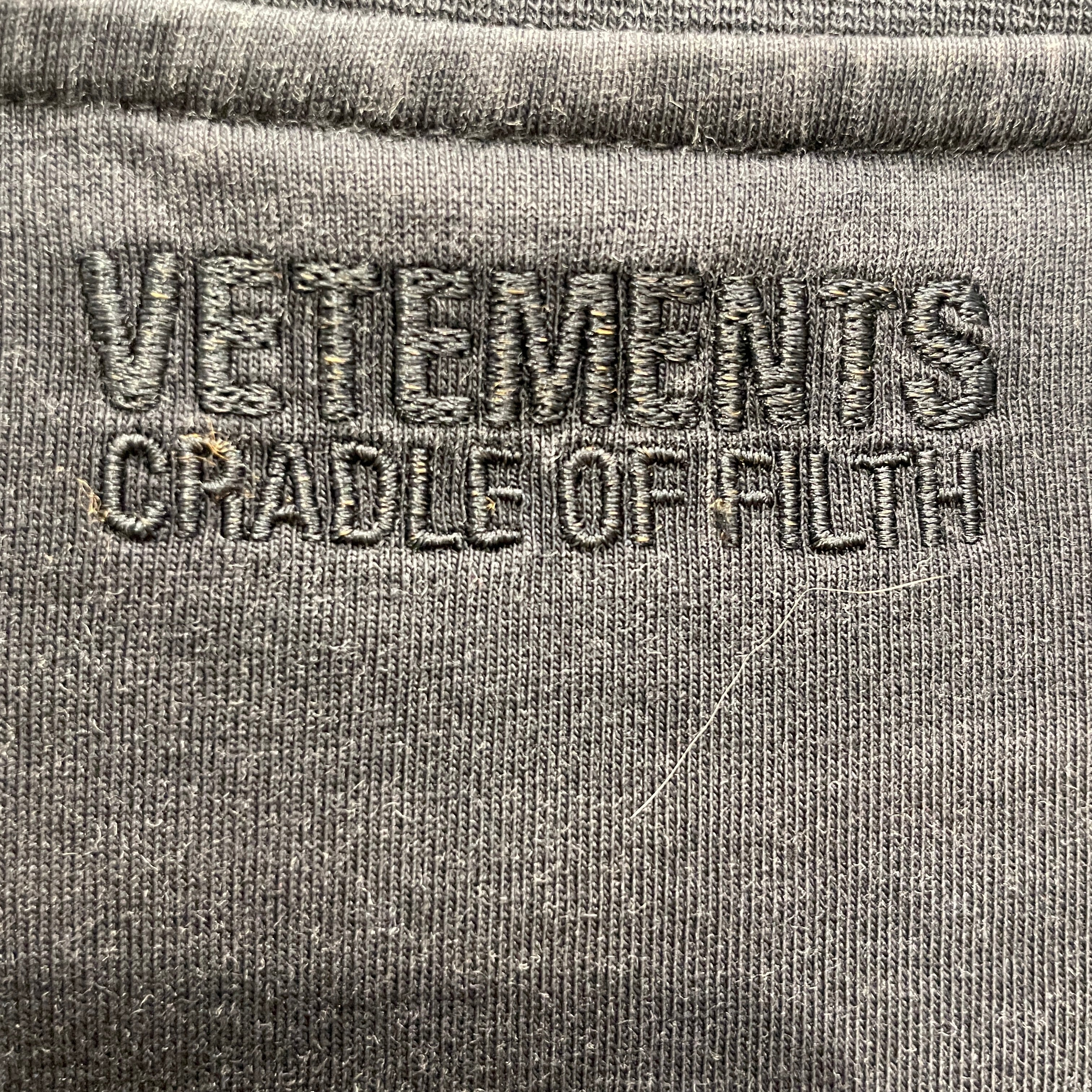 VETEMEMES/LS T-Shirt/S/Cotton/BLK/Graphic/VENGEFUL view 6