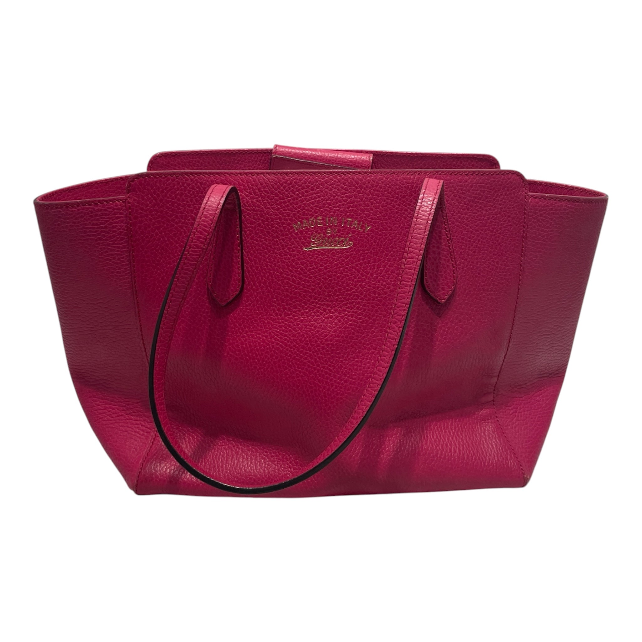 GUCCI/Tote Bag/Monogram/Cotton/PNK/Swing Grained Tote Bag view 1