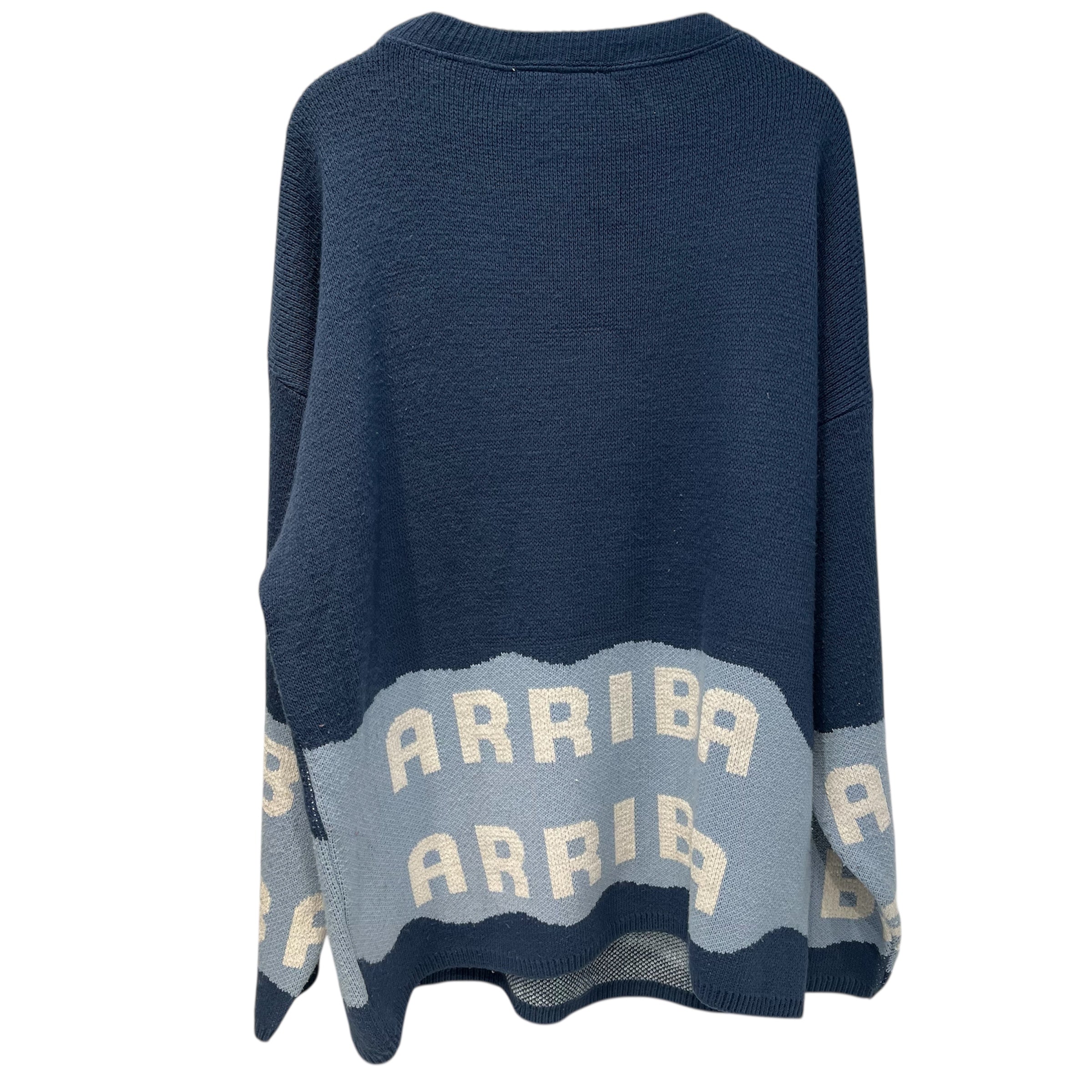 ICEBERG/Heavy Sweater/XXL/Wool/BLU/ARRIBA ARRIBA MOUSE view 2