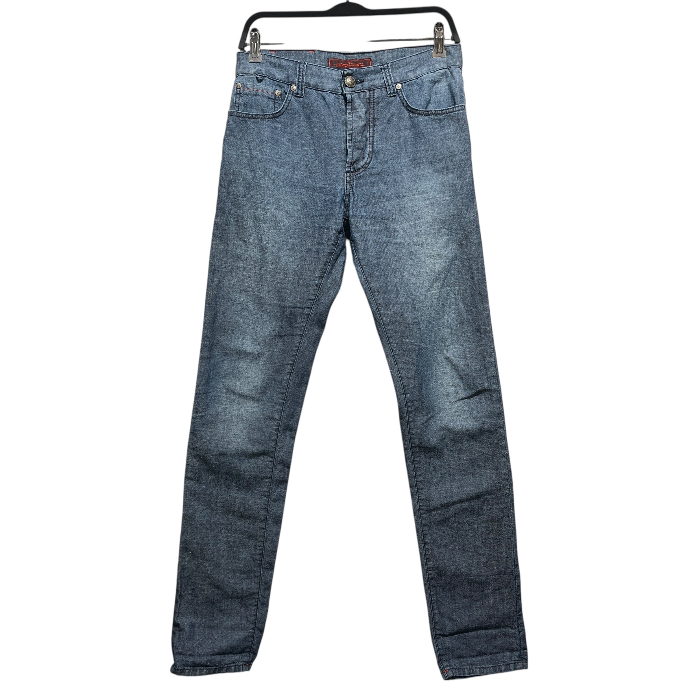 ISAIA/Skinny Pants/46/Denim/IDG/self edge twill denim view 1