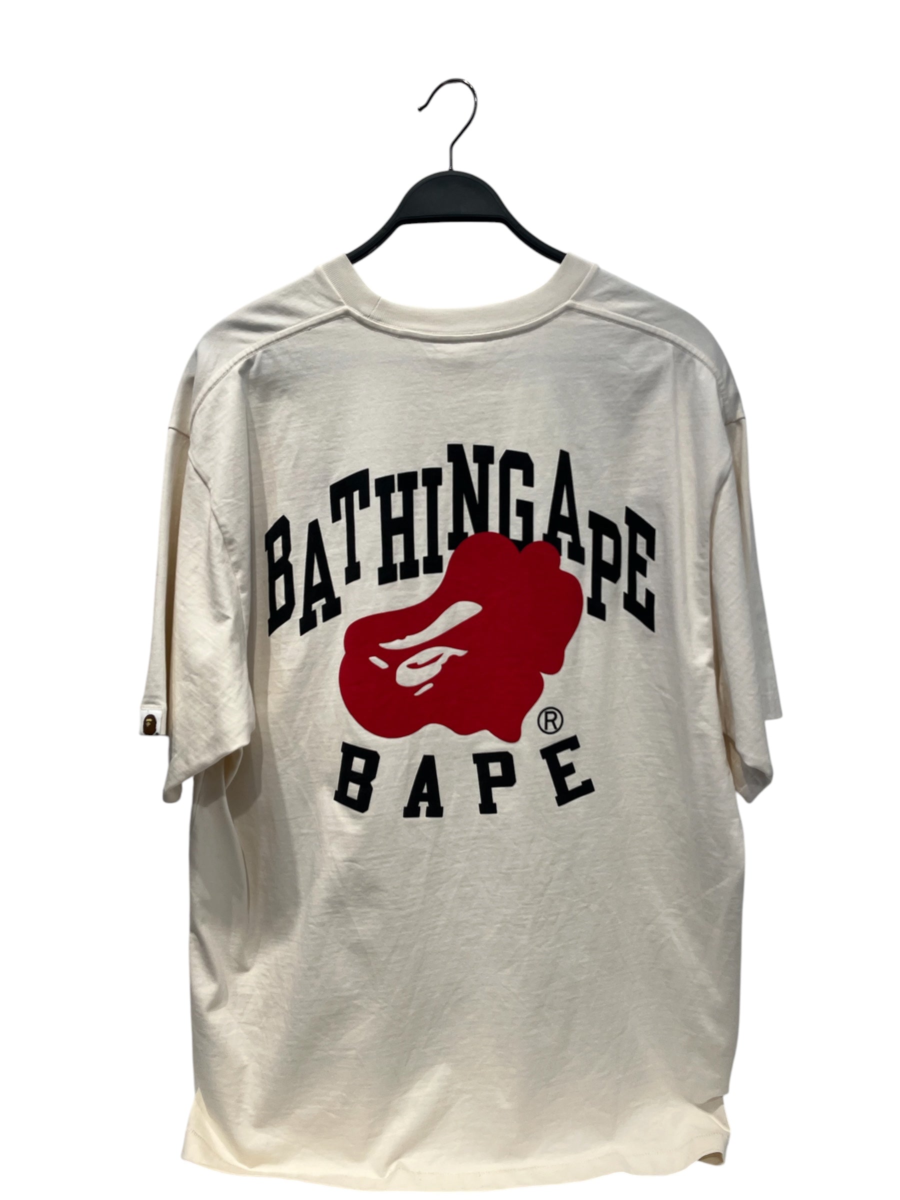 A BATHING APE/T-Shirt/XL/Cotton/WHT/ view 2