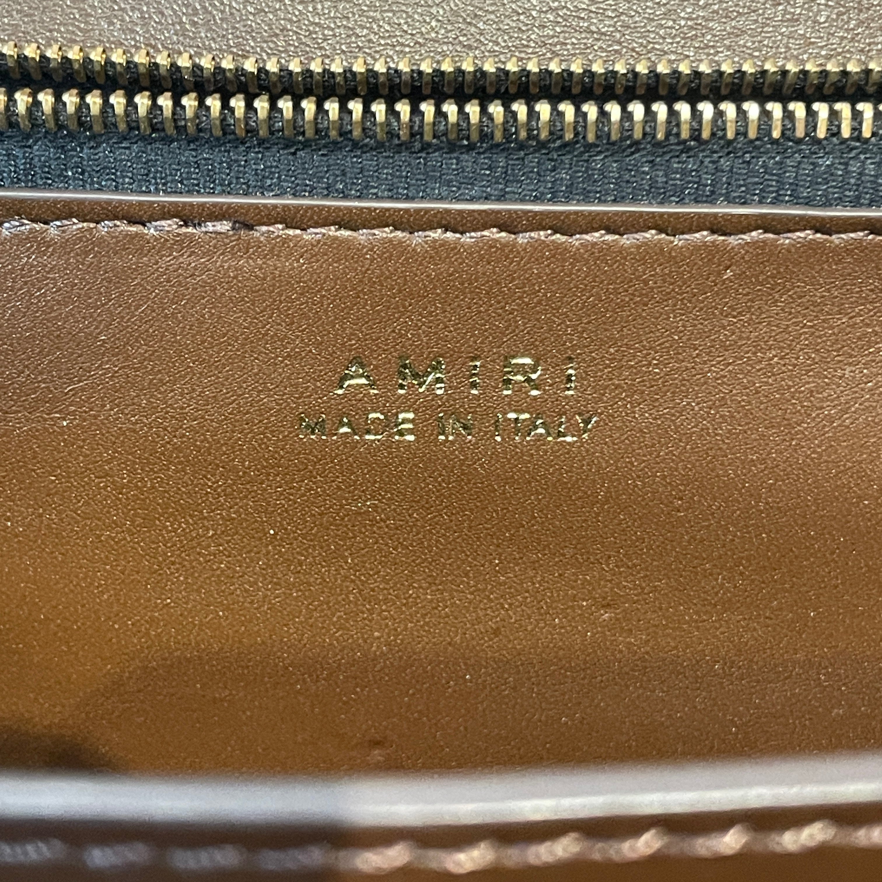 AMIRI/Cross Body Bag/Leather/BRW/ view 5