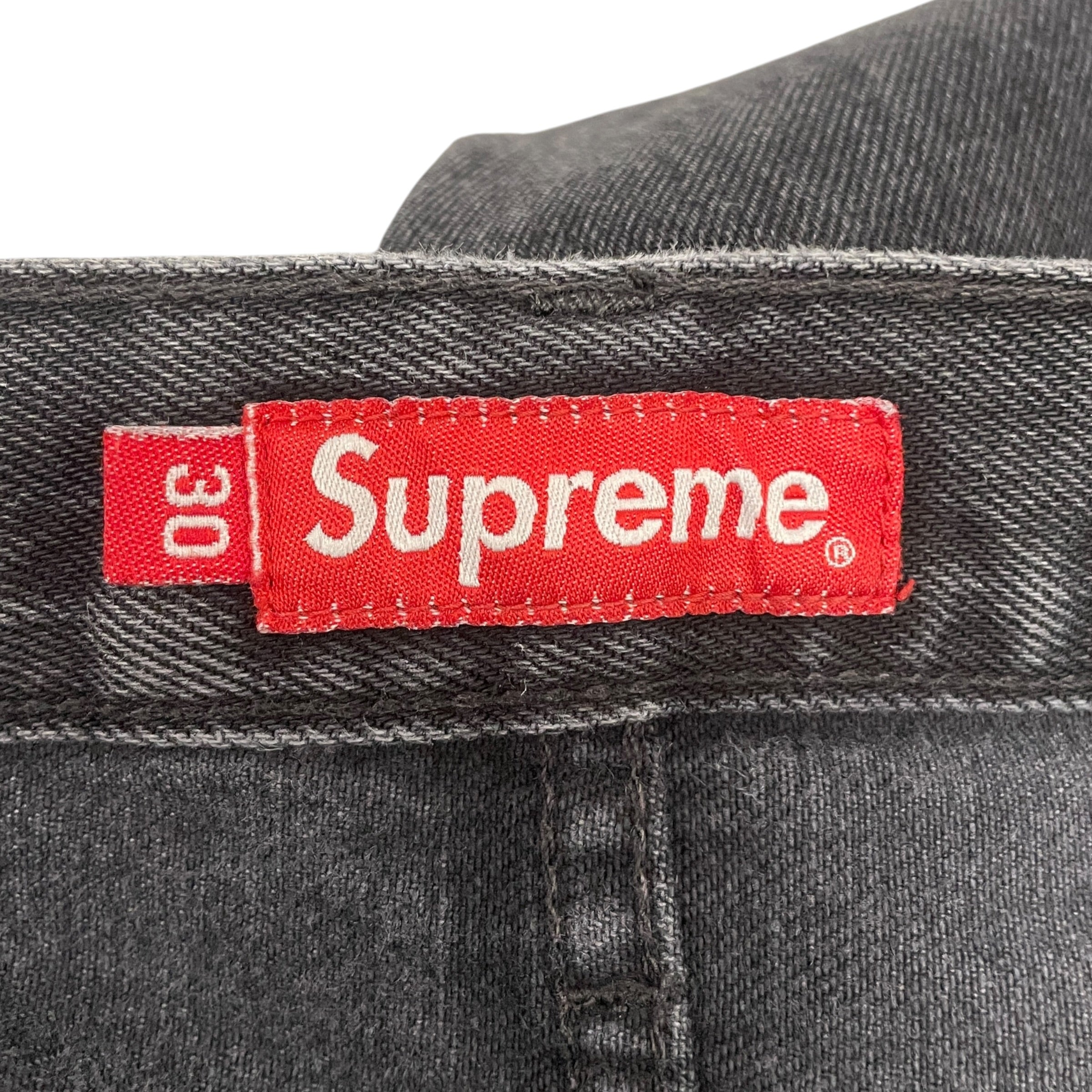 Supreme/Pants/30/Cotton/BLK/STAR EMBROIDER BACK POCKET view 3