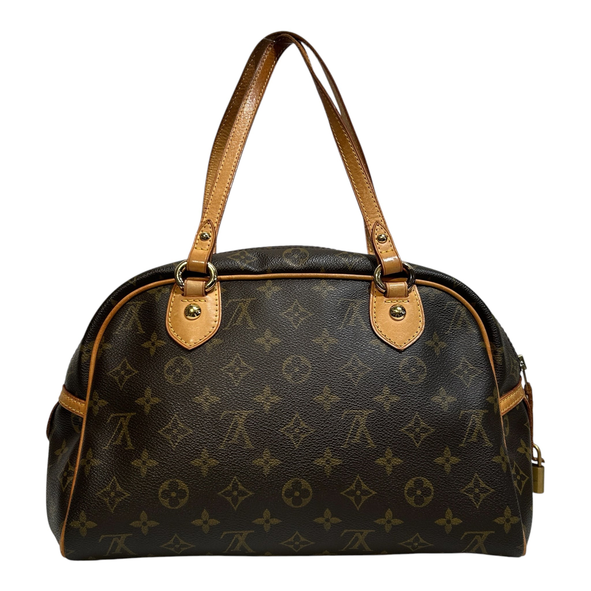 LOUIS VUITTON/Bag/Monogram/Leather/BRW/montorgueil PM view 2