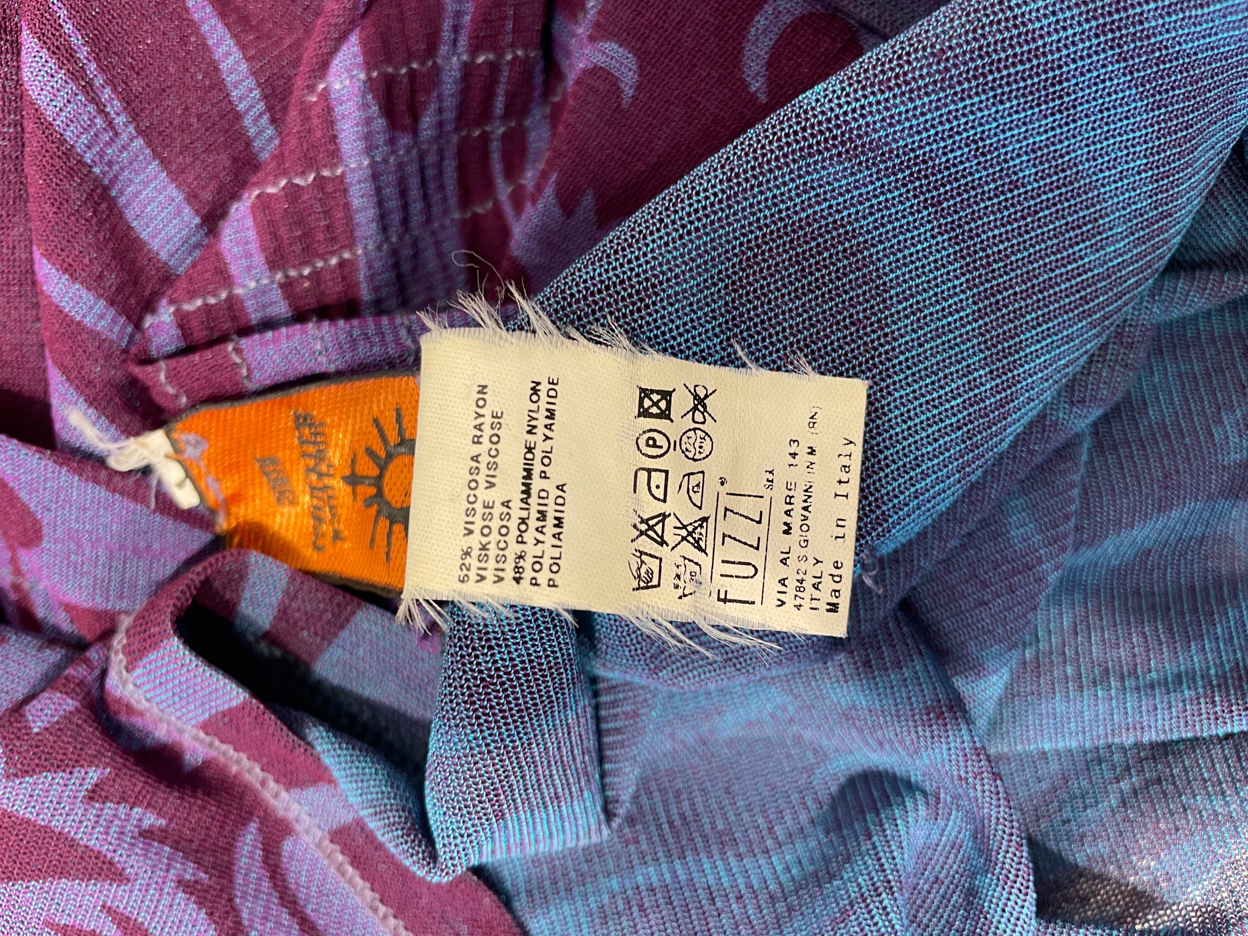 Jean Paul GAULTIER SOLEIL/SL Blouse/M/All Over Print/Polyester/PPL/ view 4